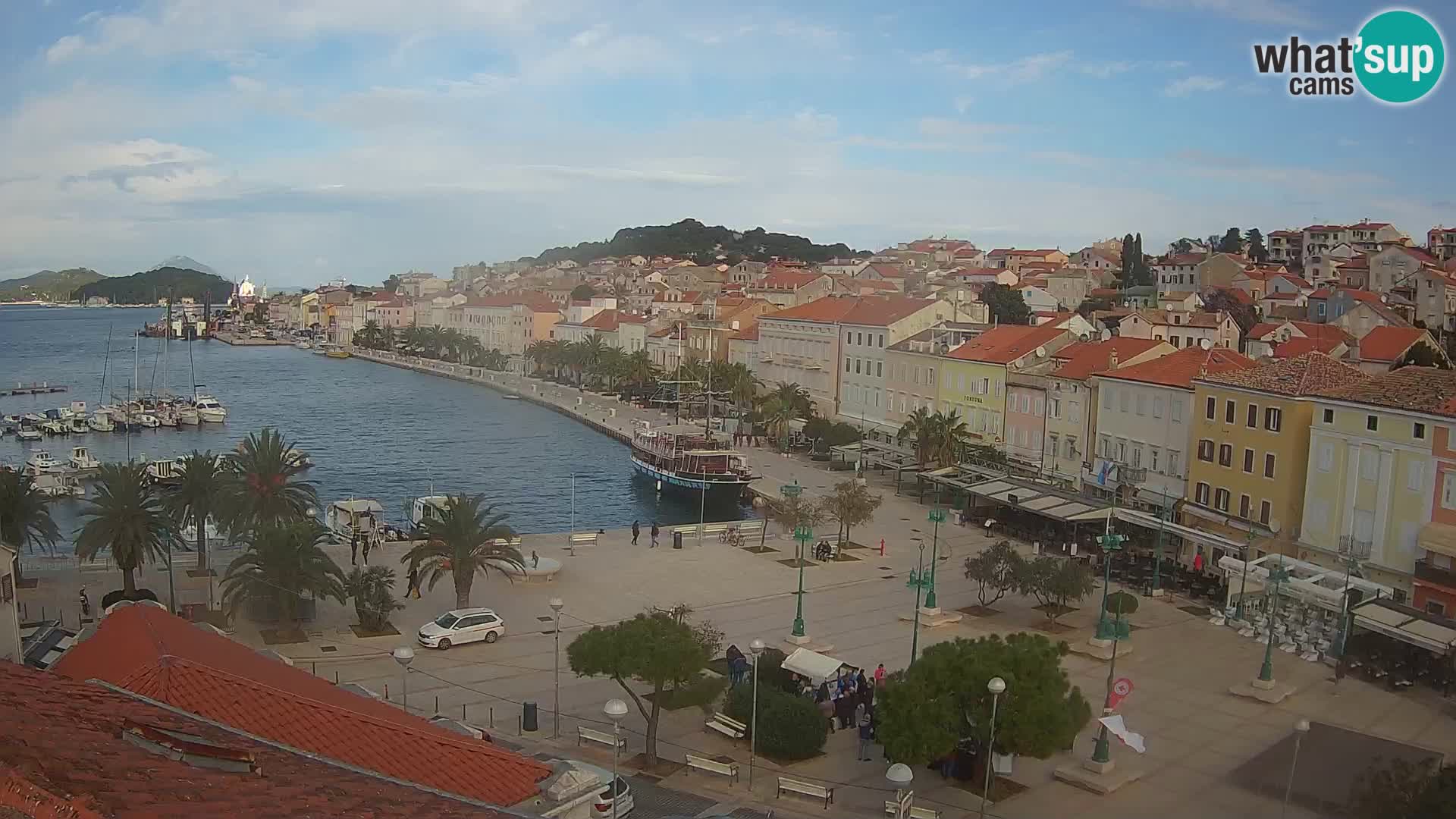 Webcam live Mali Lošinj – Piazza principale