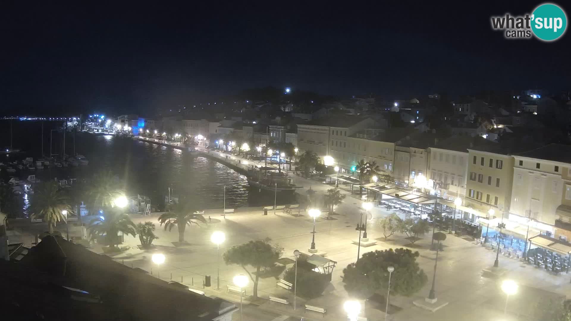 Webcam live Lussinpiccolo – Piazza principale