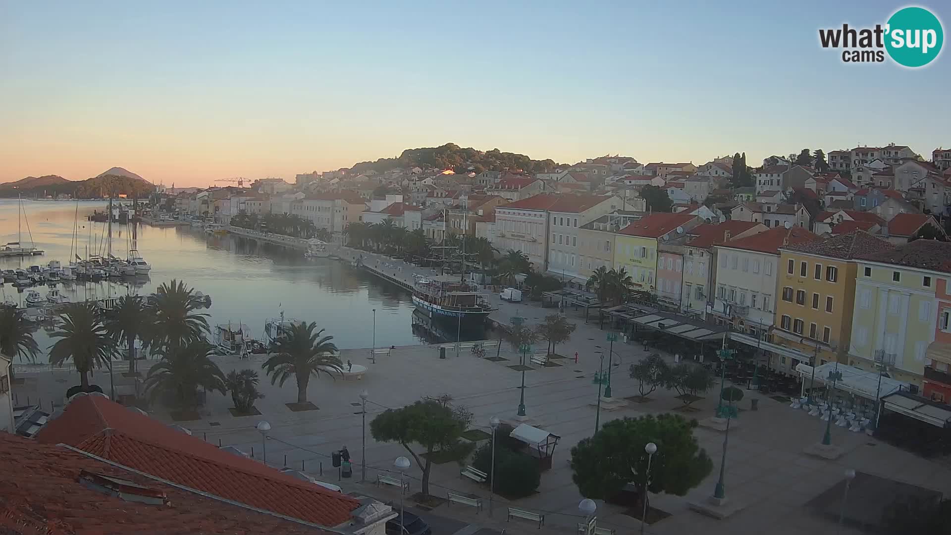 Webcam live Mali Lošinj – Piazza principale