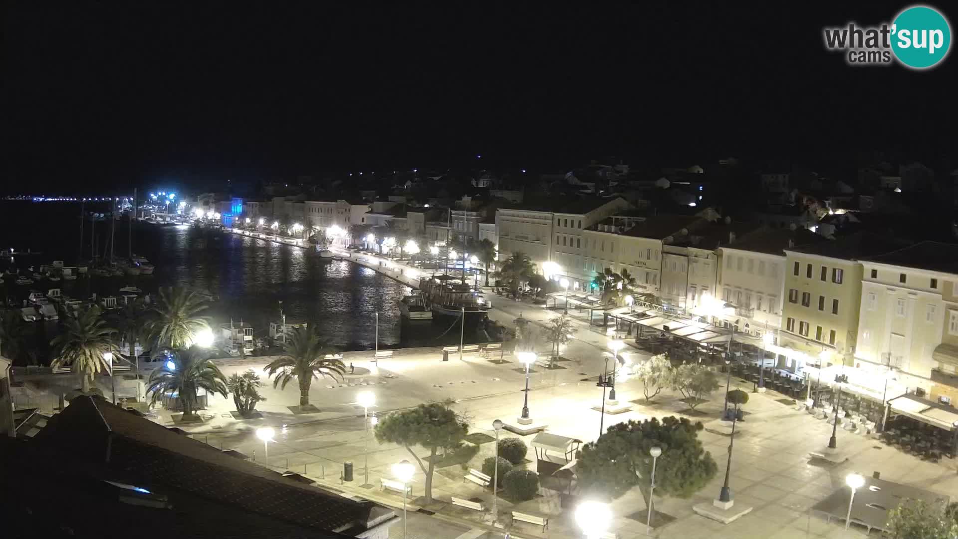 Webcam live Lussinpiccolo – Piazza principale