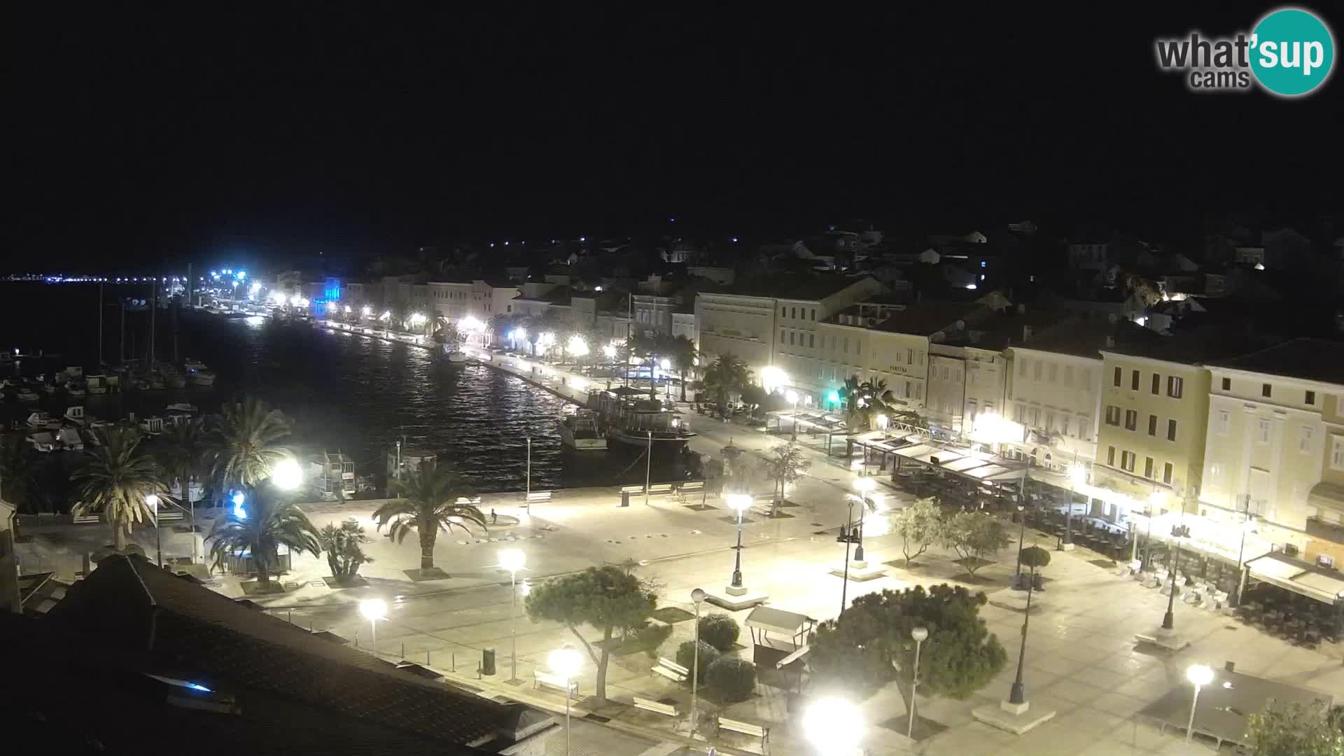 Webcam live Lussinpiccolo – Piazza principale