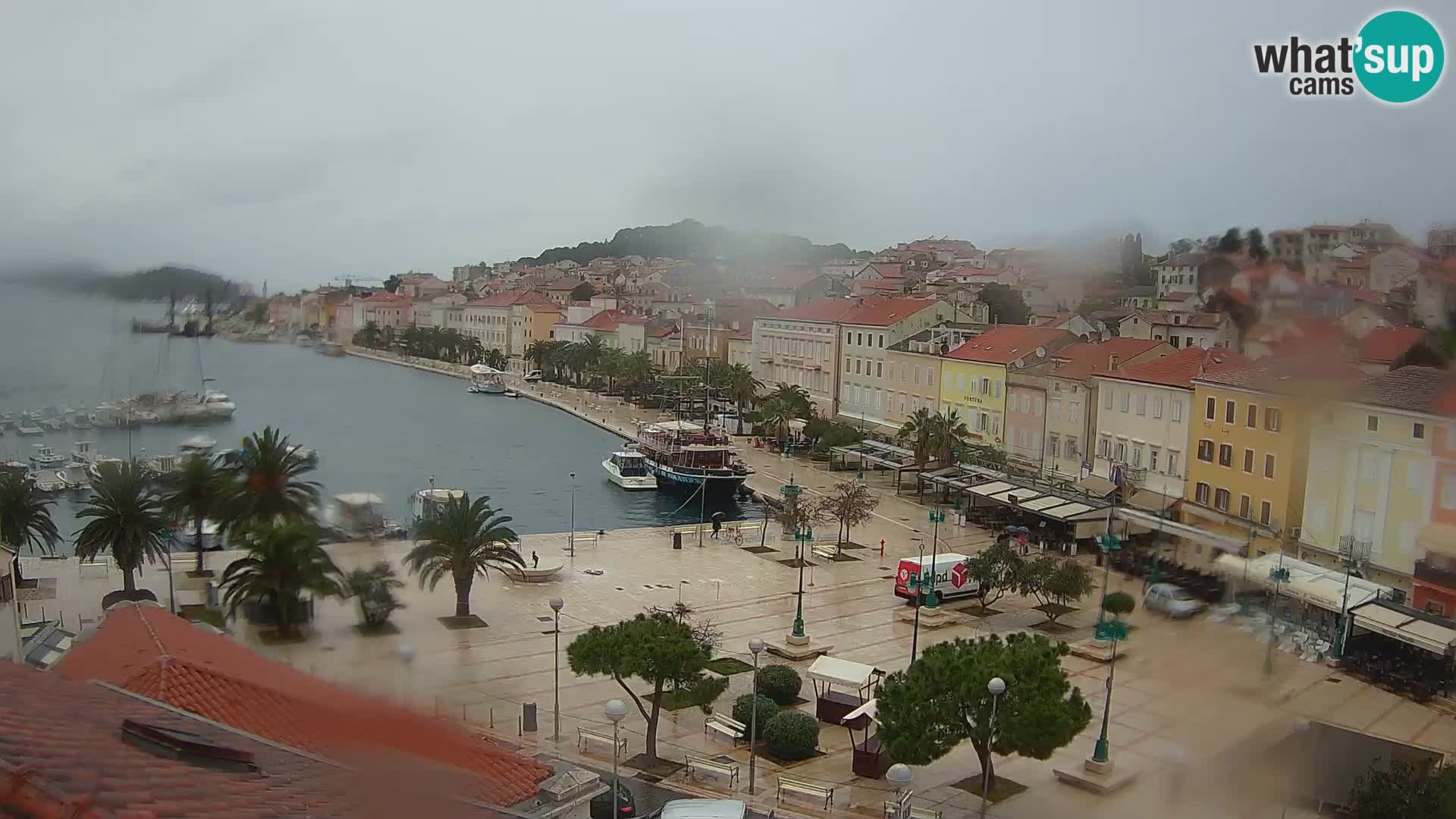 Webcam live Mali Lošinj – Piazza principale