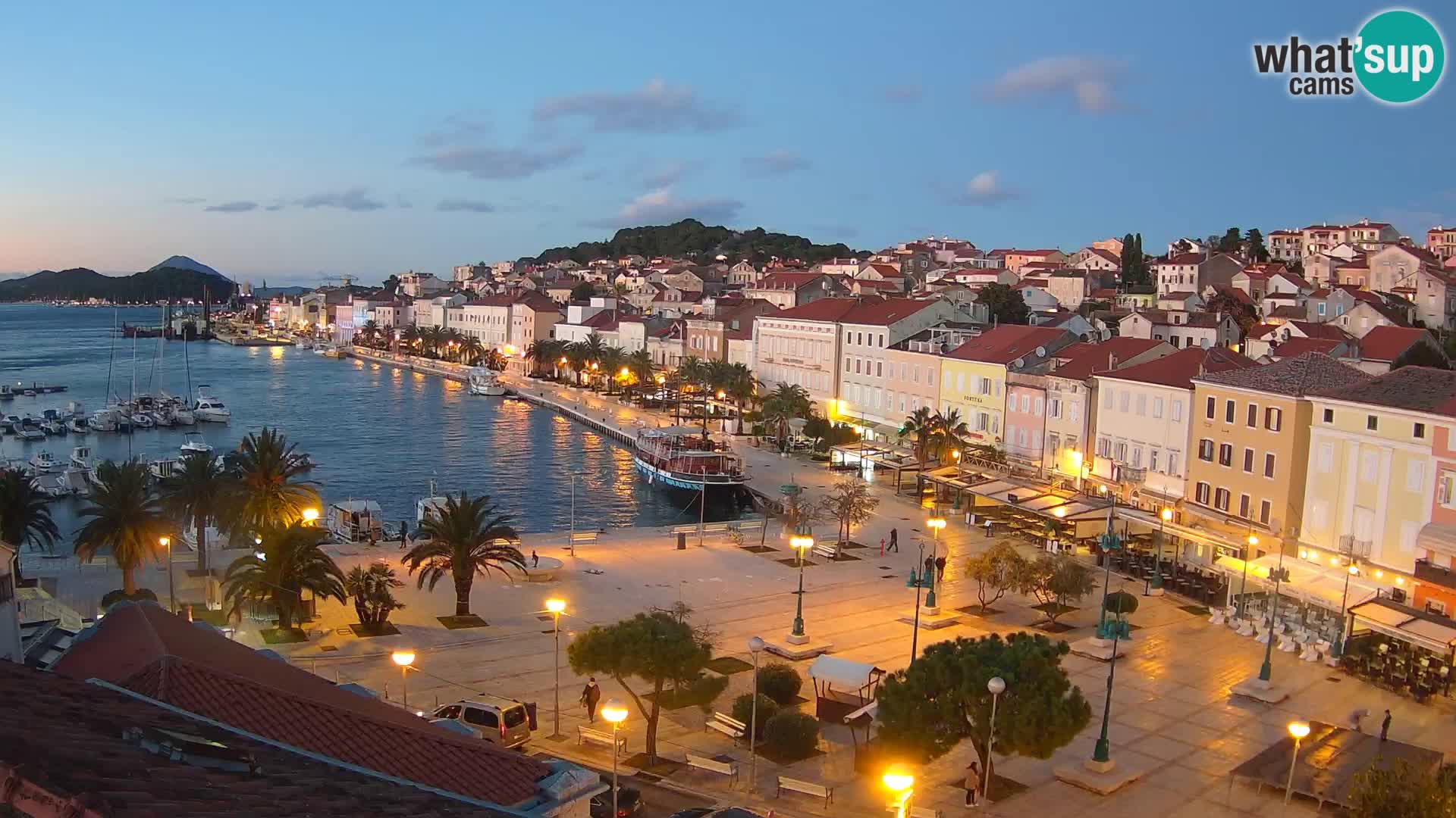 Webcam live Mali Lošinj – Piazza principale