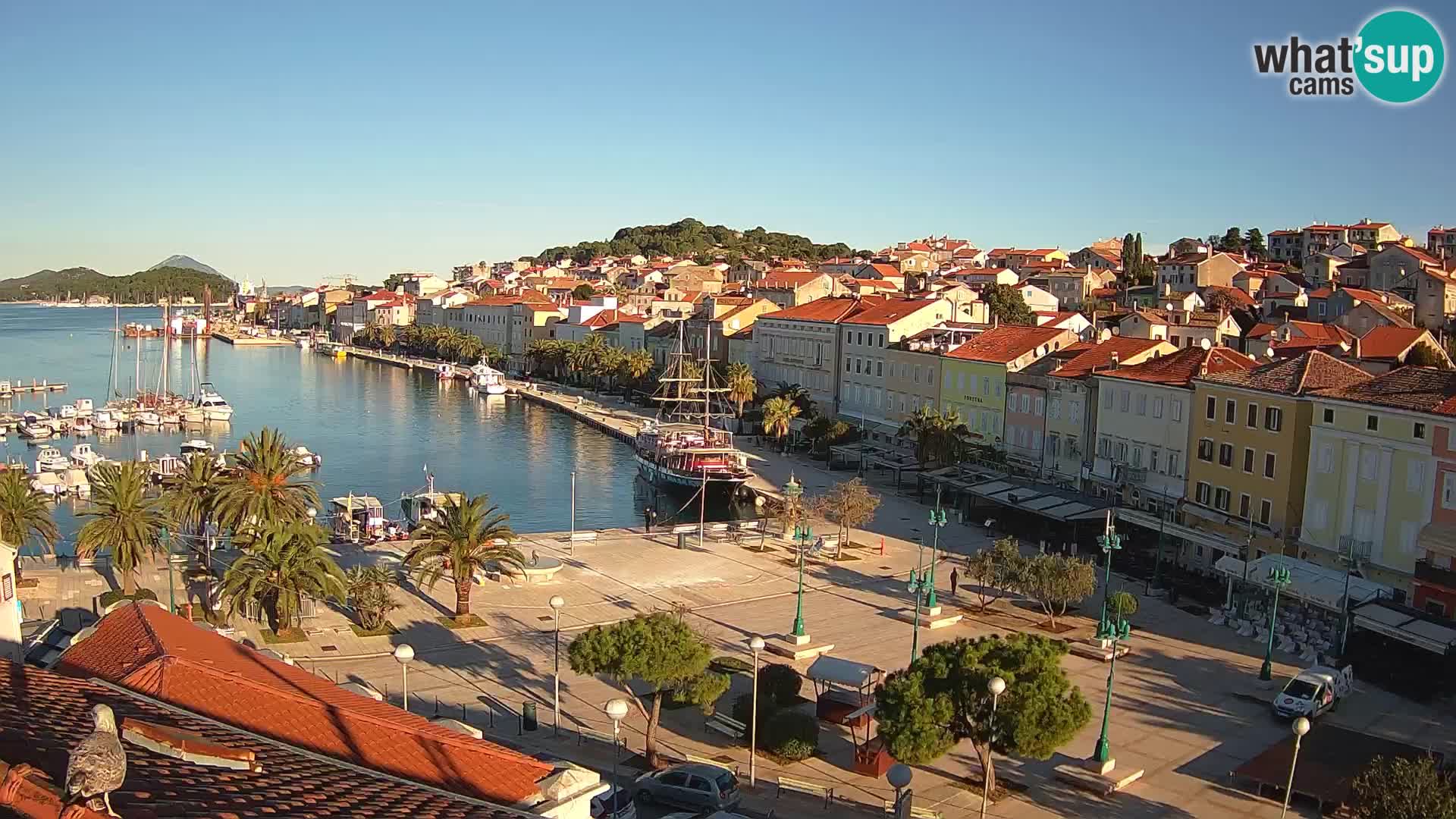 Webkam Mali Lošinj – Glavni trg