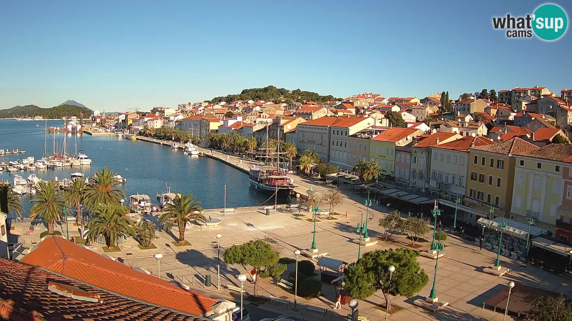 Webcam Mali Lošinj – plaza della Republica