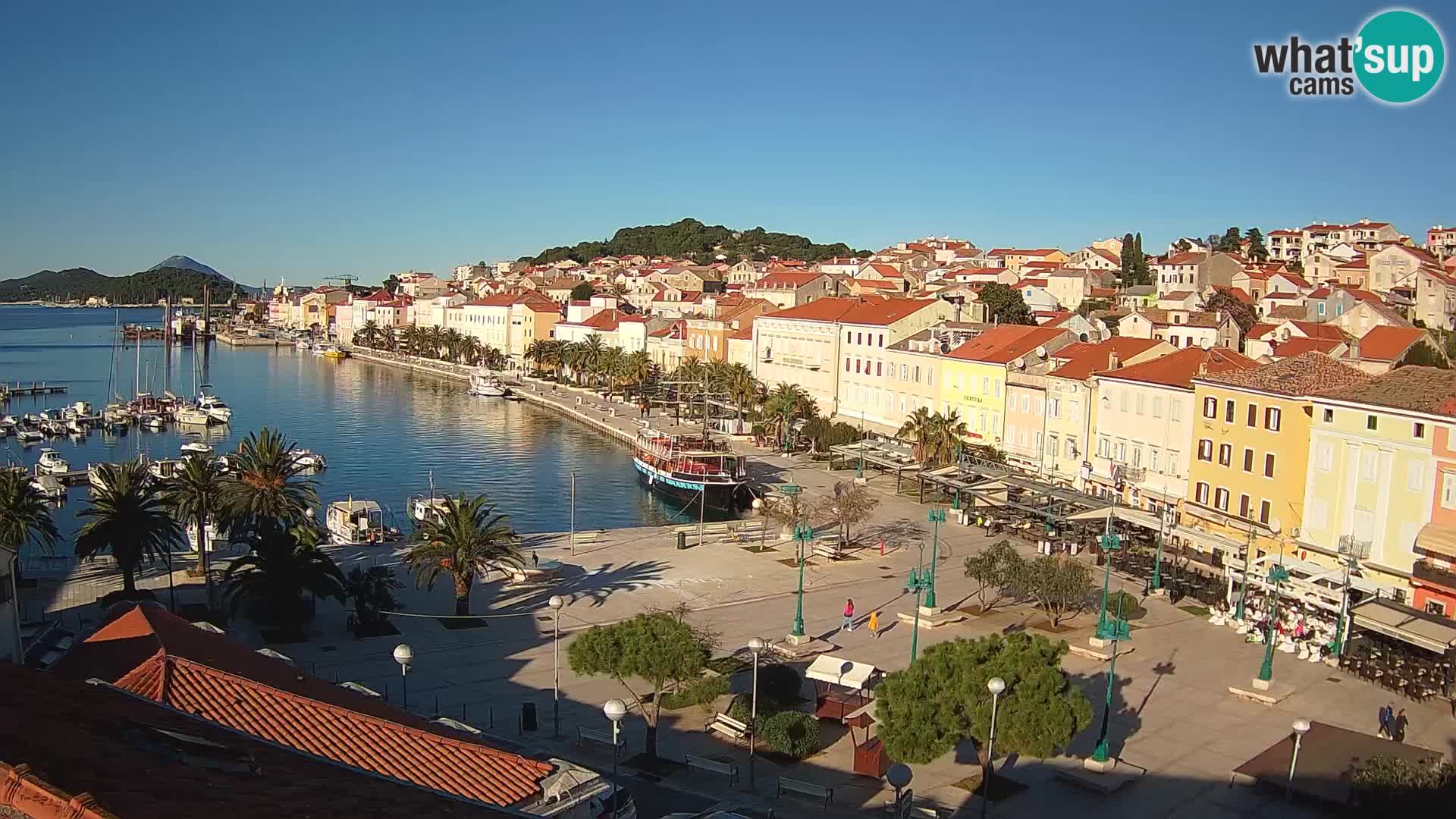 Webcam live Mali Lošinj – Piazza principale