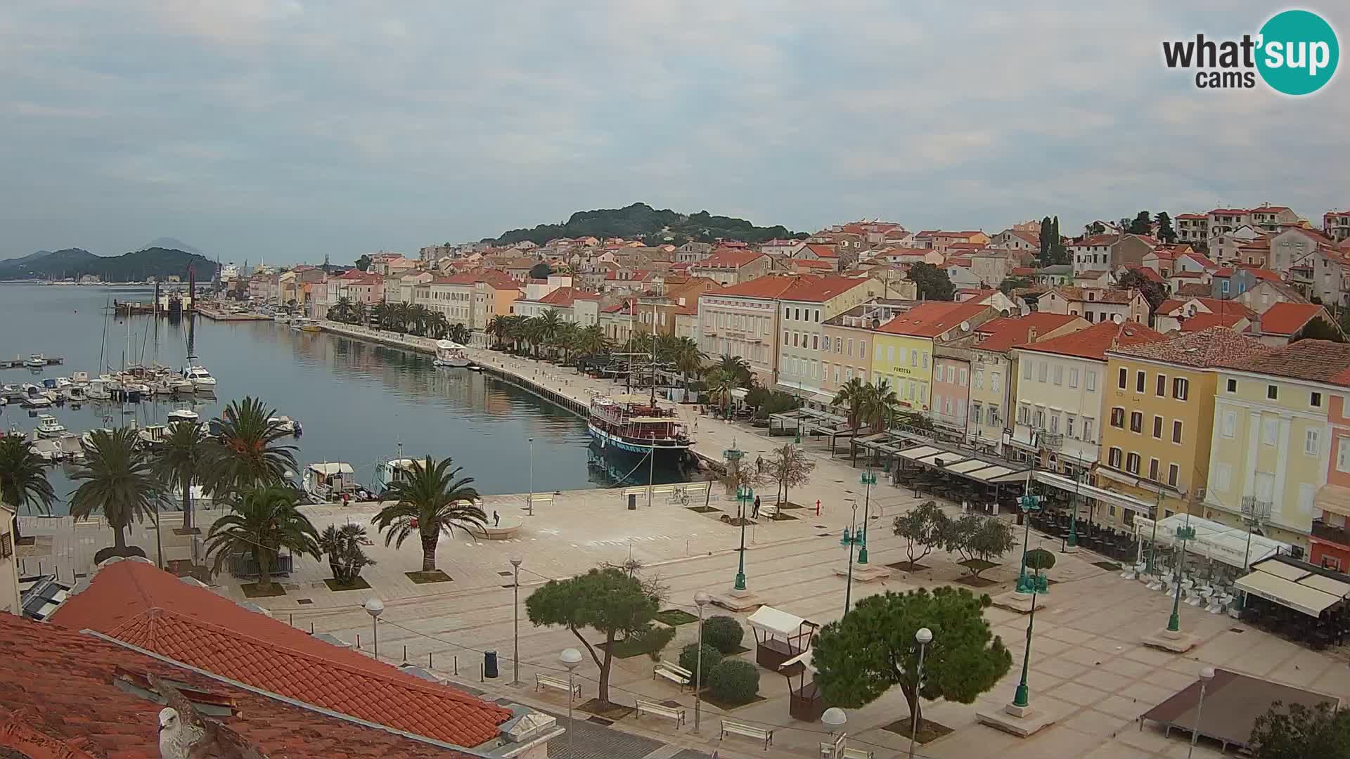 Webcam live Mali Lošinj – Piazza principale