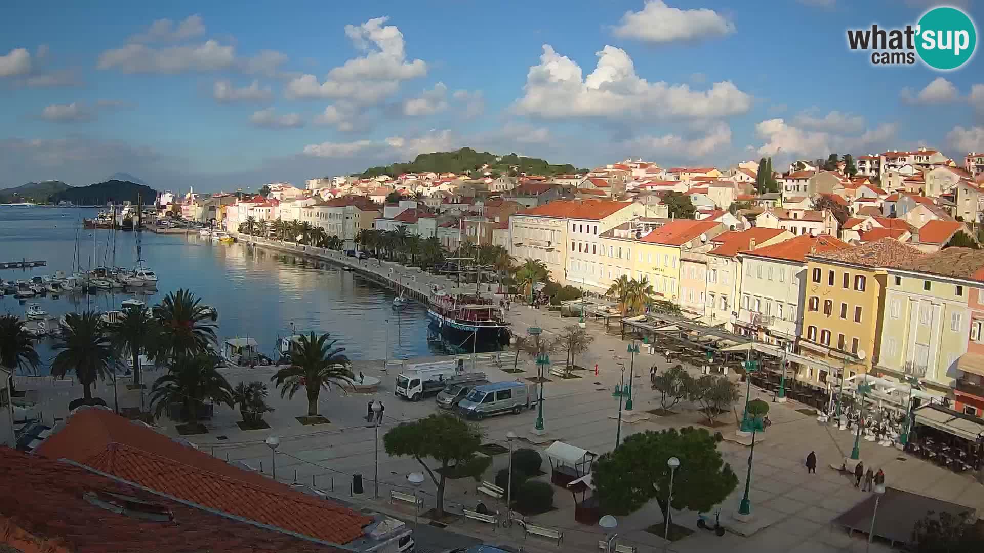 Webcam live Mali Lošinj – Piazza principale