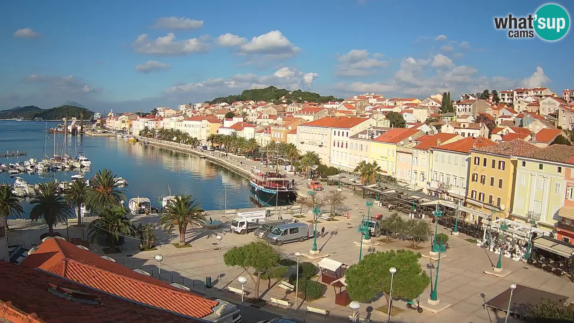 Webcam live Mali Lošinj – Piazza principale