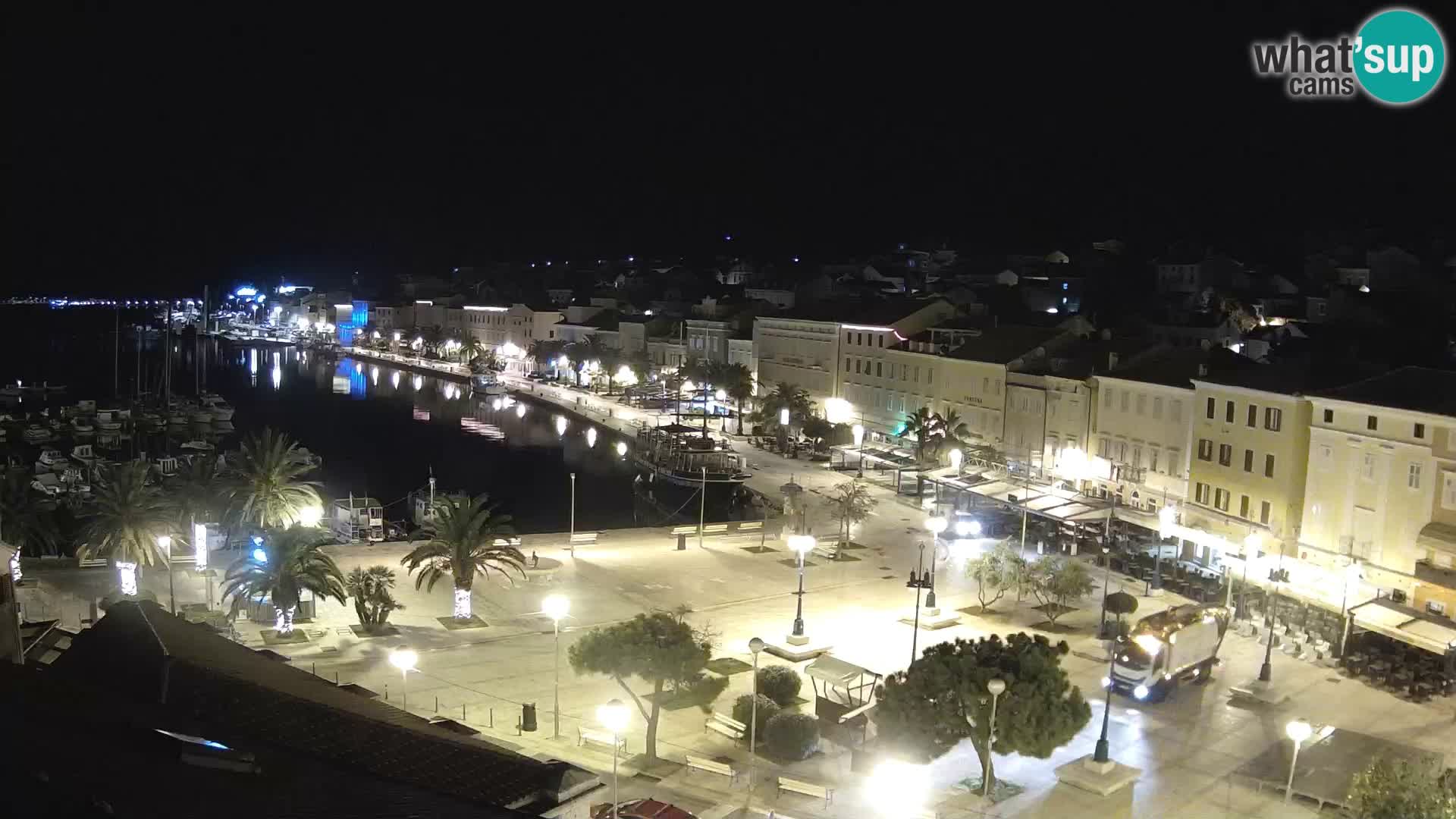 Webcam live Lussinpiccolo – Piazza principale