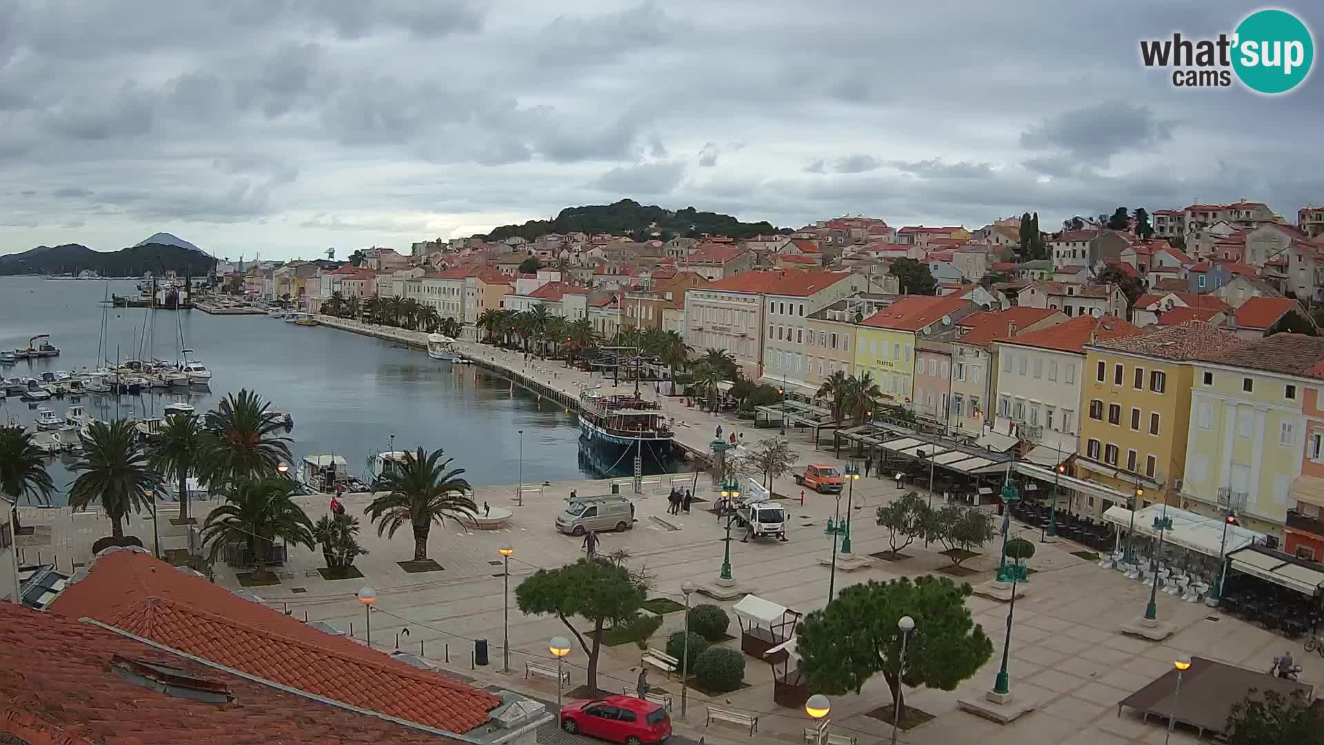 Webkam Mali Lošinj – Glavni trg