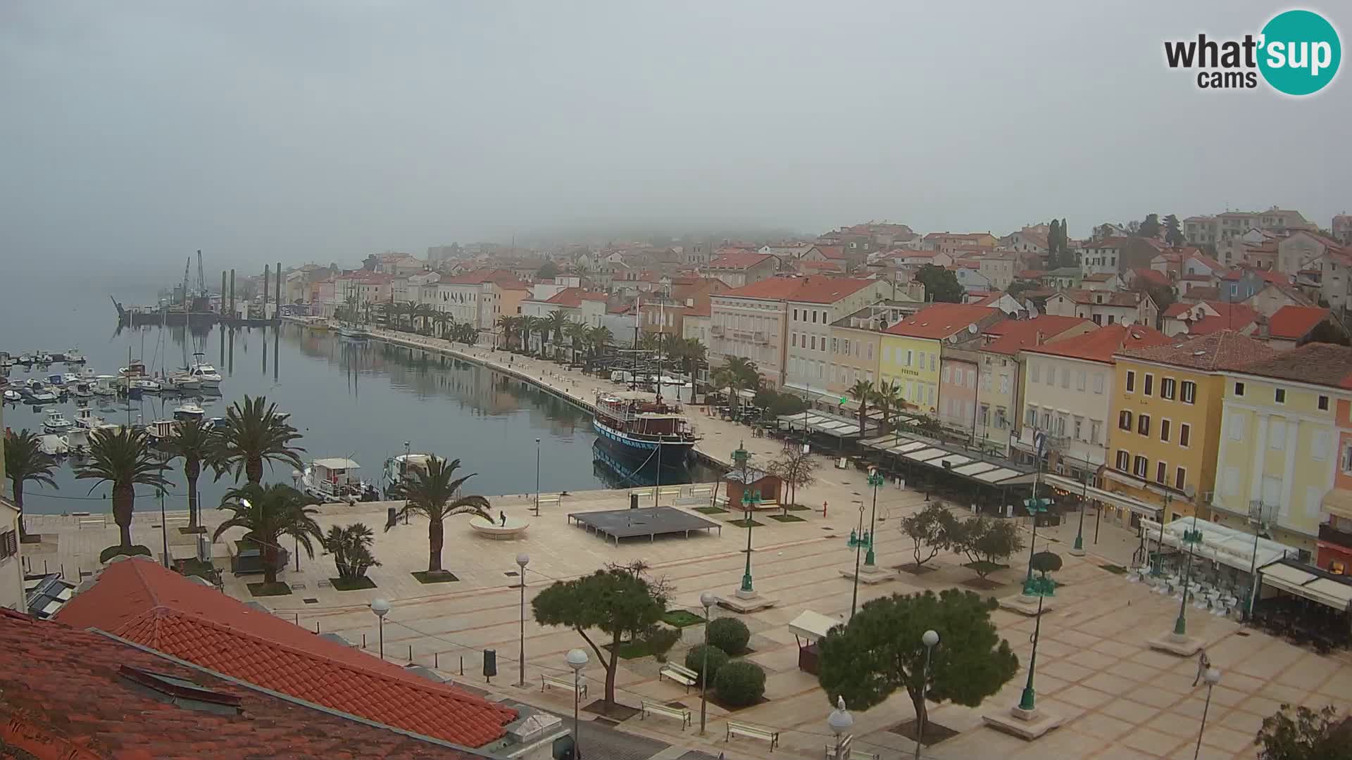 Webcam live Mali Lošinj – Piazza principale