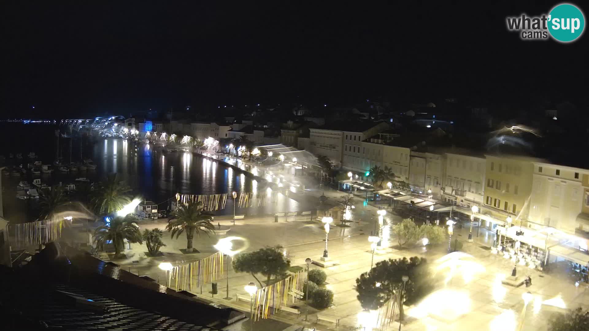 Webcam live Lussinpiccolo – Piazza principale