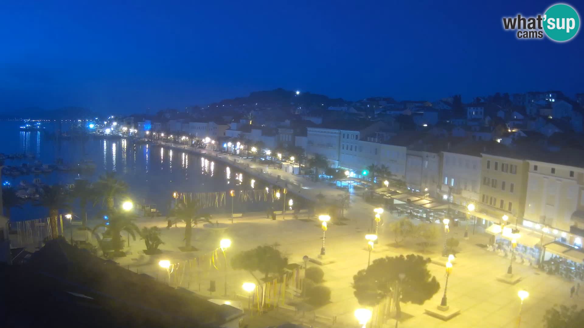 Webcam live Lussinpiccolo – Piazza principale