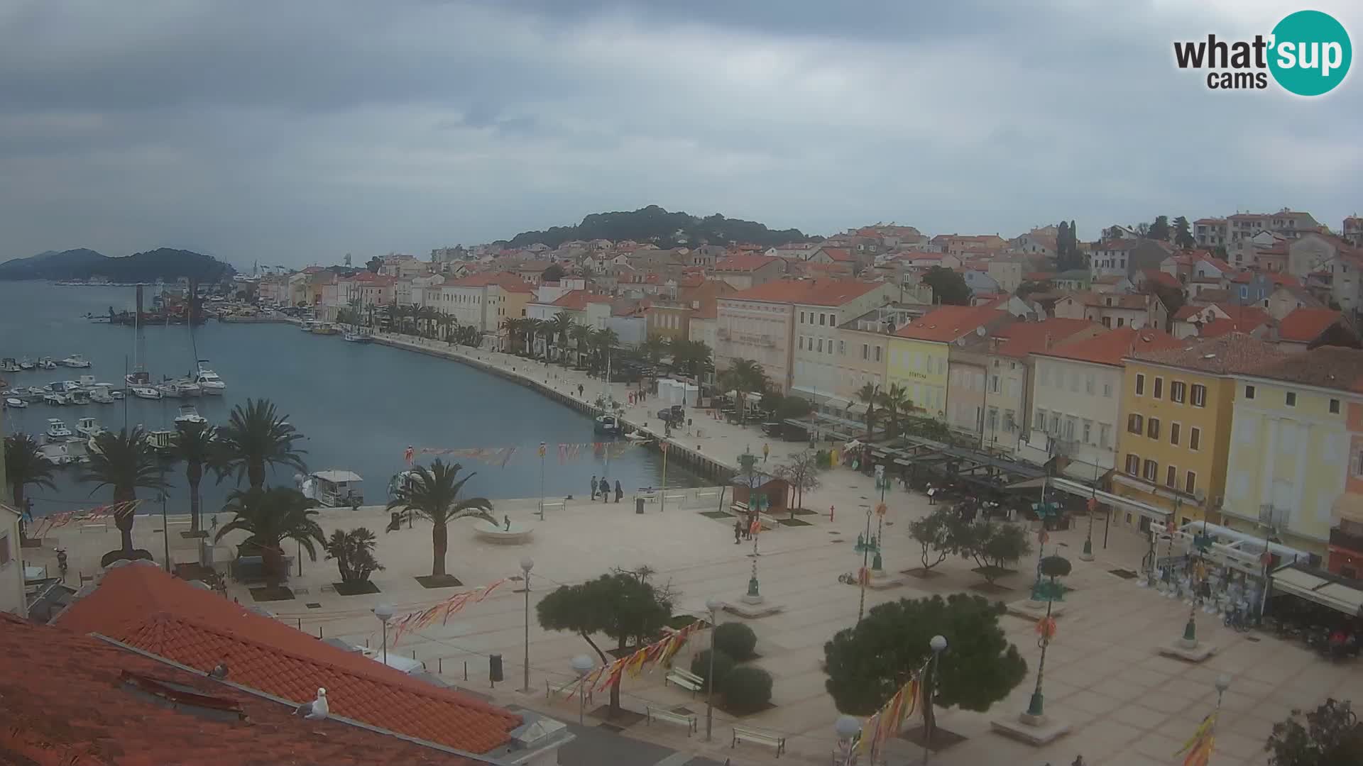 Webkam Mali Lošinj – Glavni trg