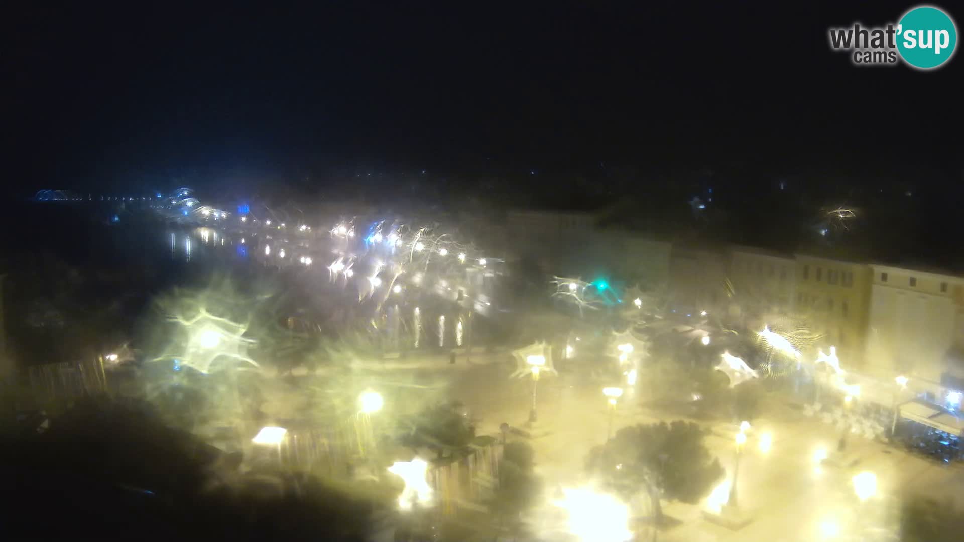 Webcam live Lussinpiccolo – Piazza principale