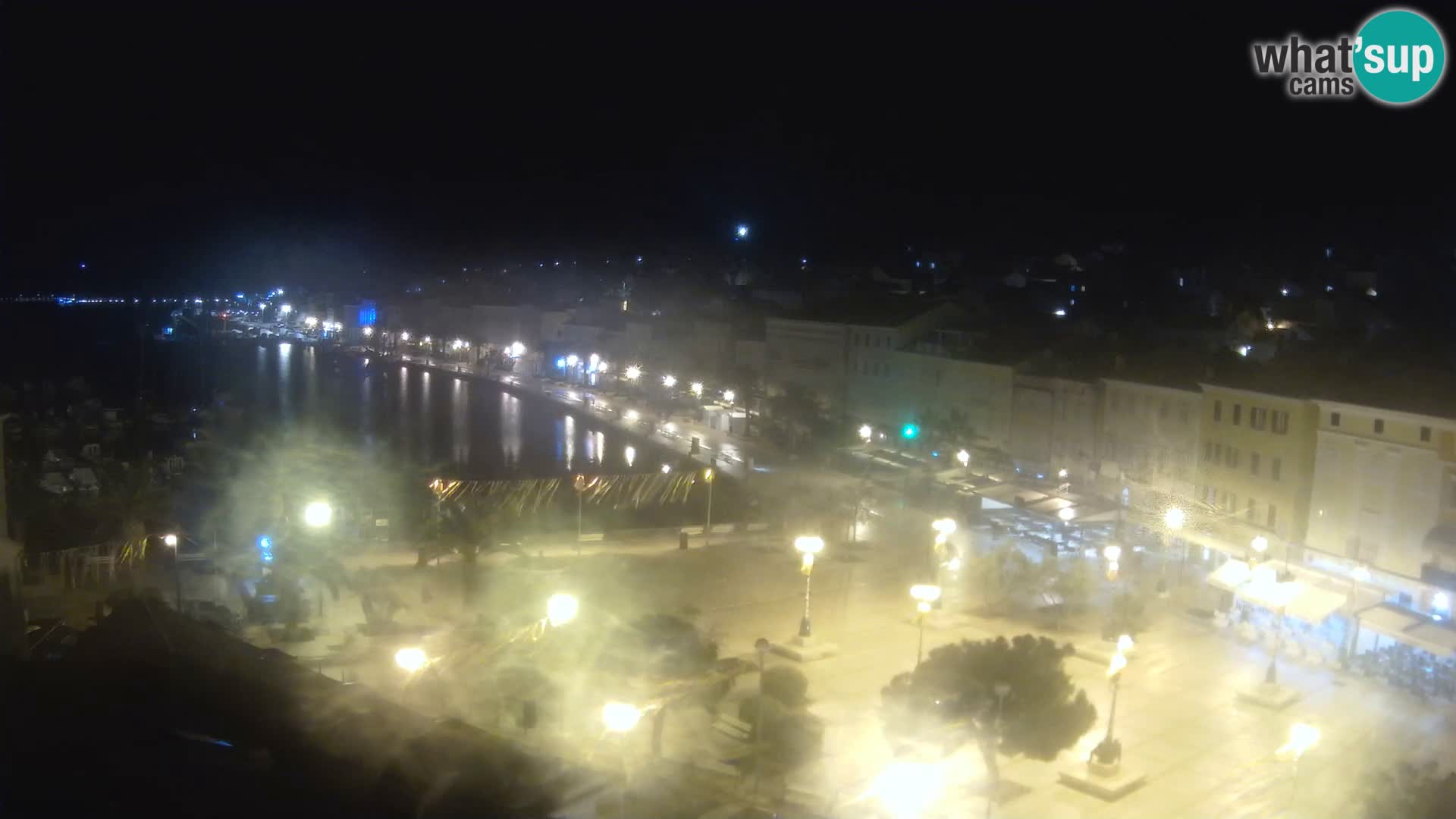 Webcam live Lussinpiccolo – Piazza principale