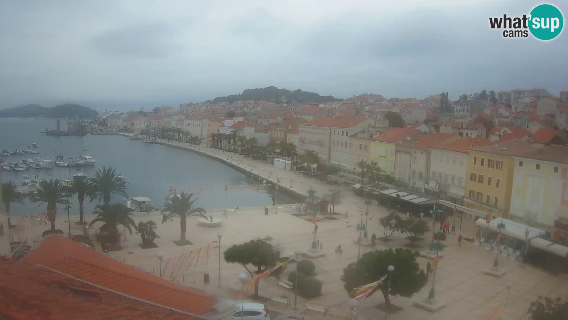 Webcam live Mali Lošinj – Piazza principale