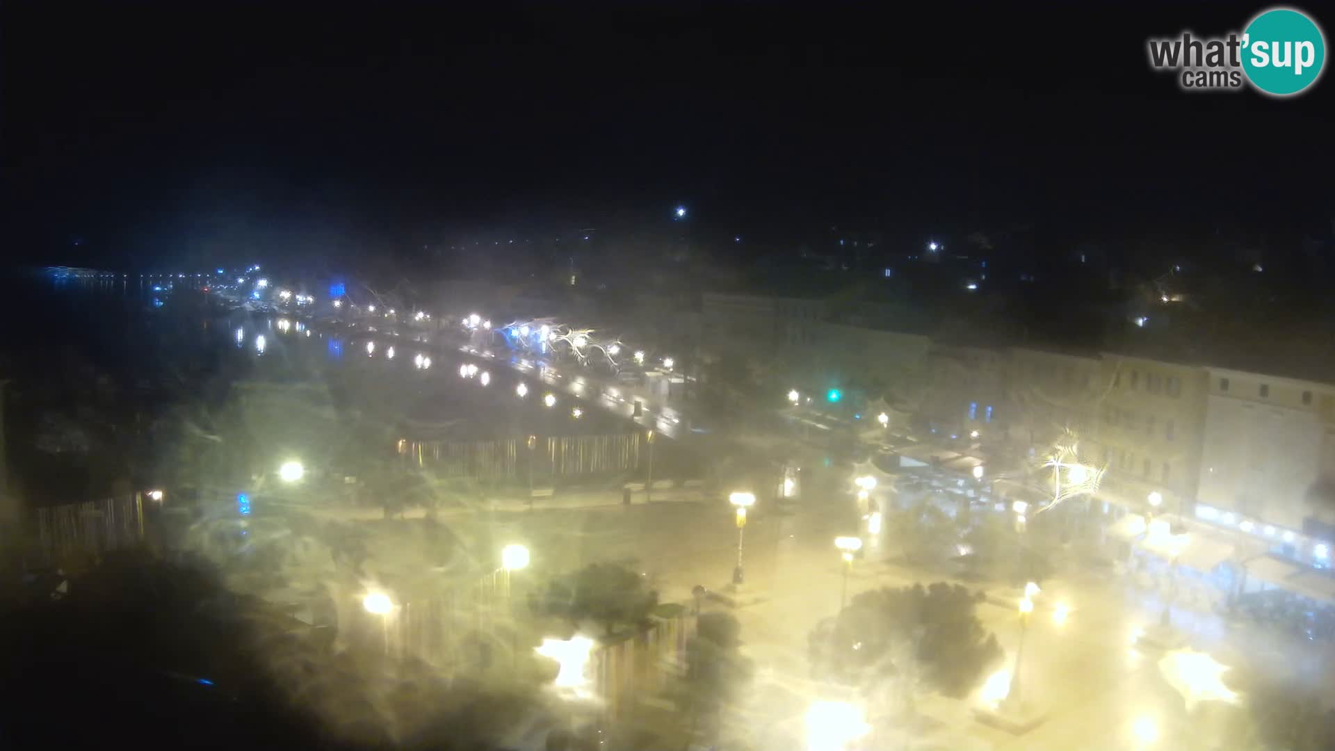 Webcam live Lussinpiccolo – Piazza principale