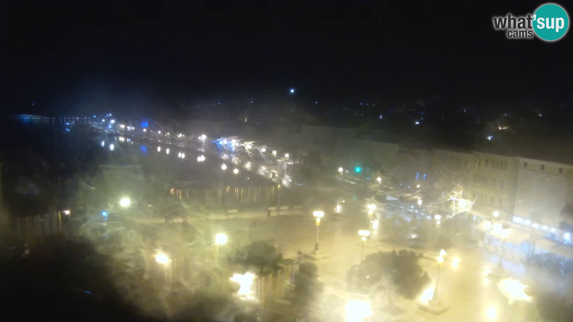 Webcam live Lussinpiccolo – Piazza principale