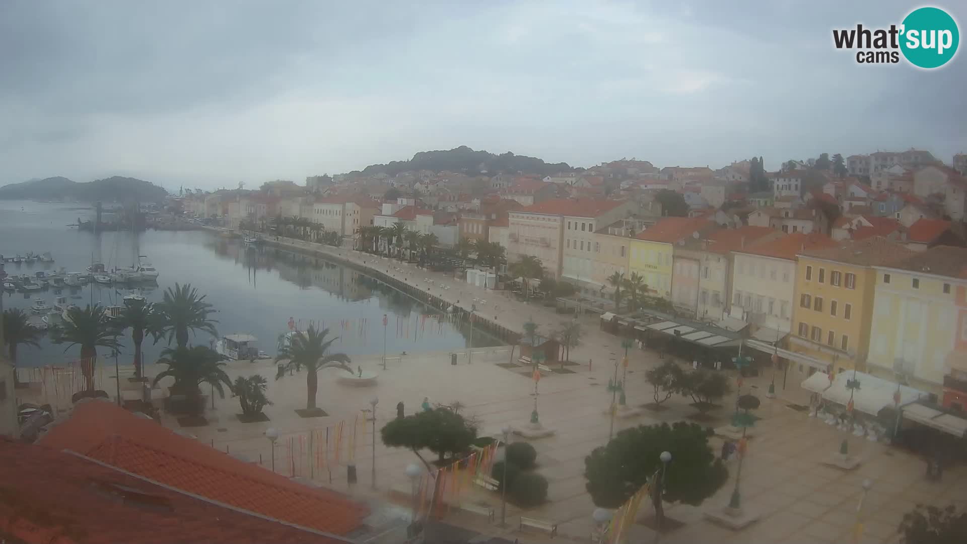 Webcam live Mali Lošinj – Piazza principale