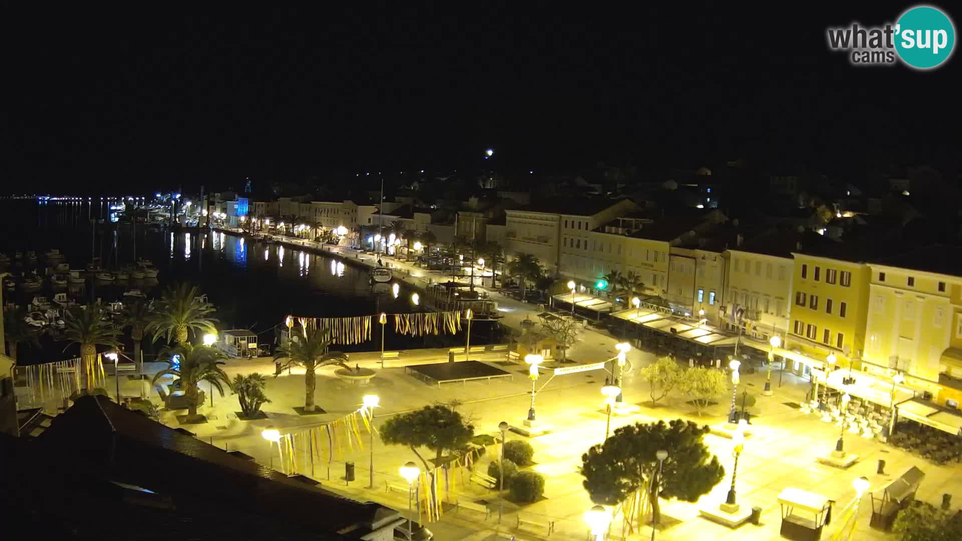 Webcam live Mali Lošinj – Piazza principale