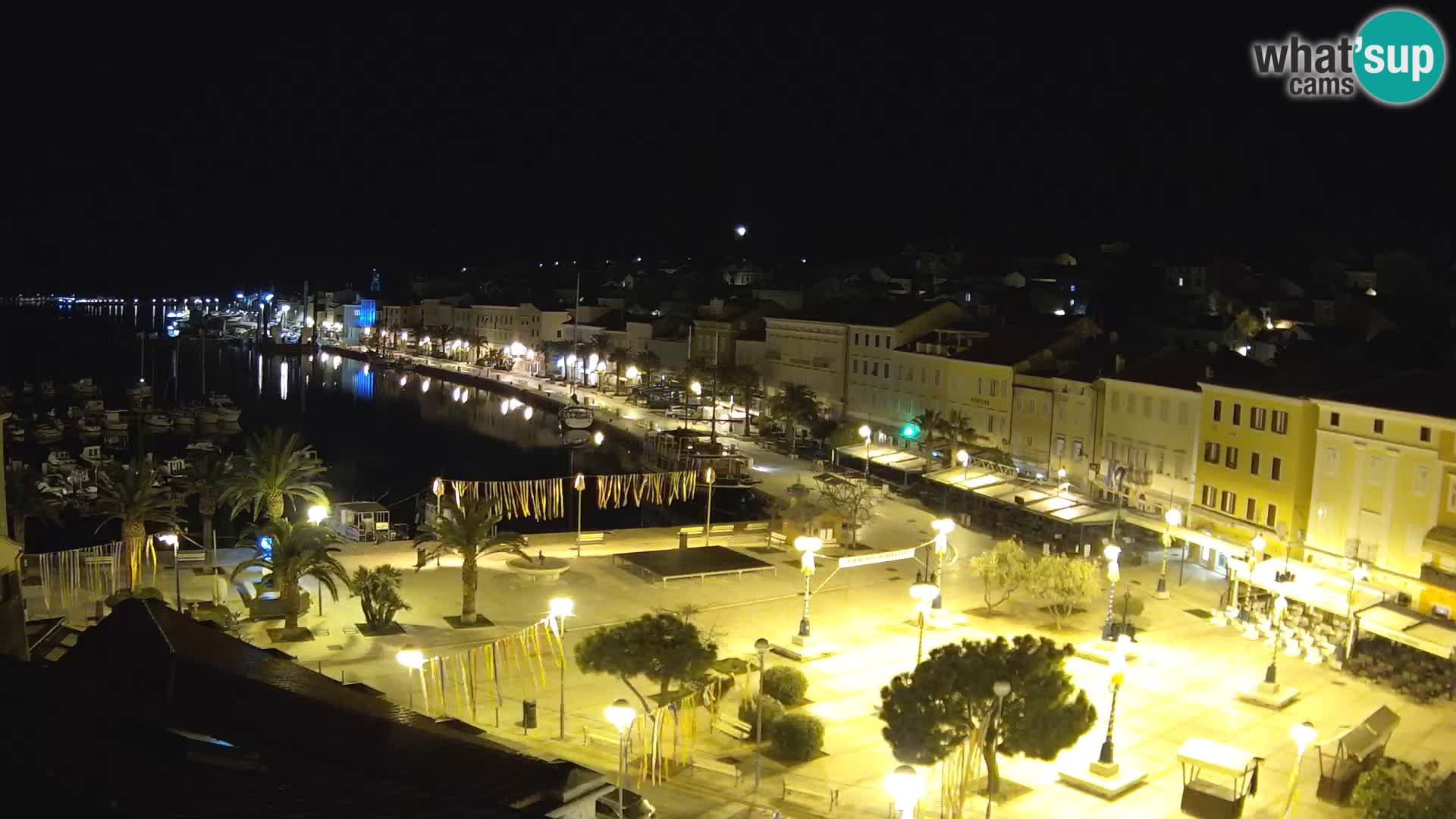 Webcam live Mali Lošinj – Piazza principale