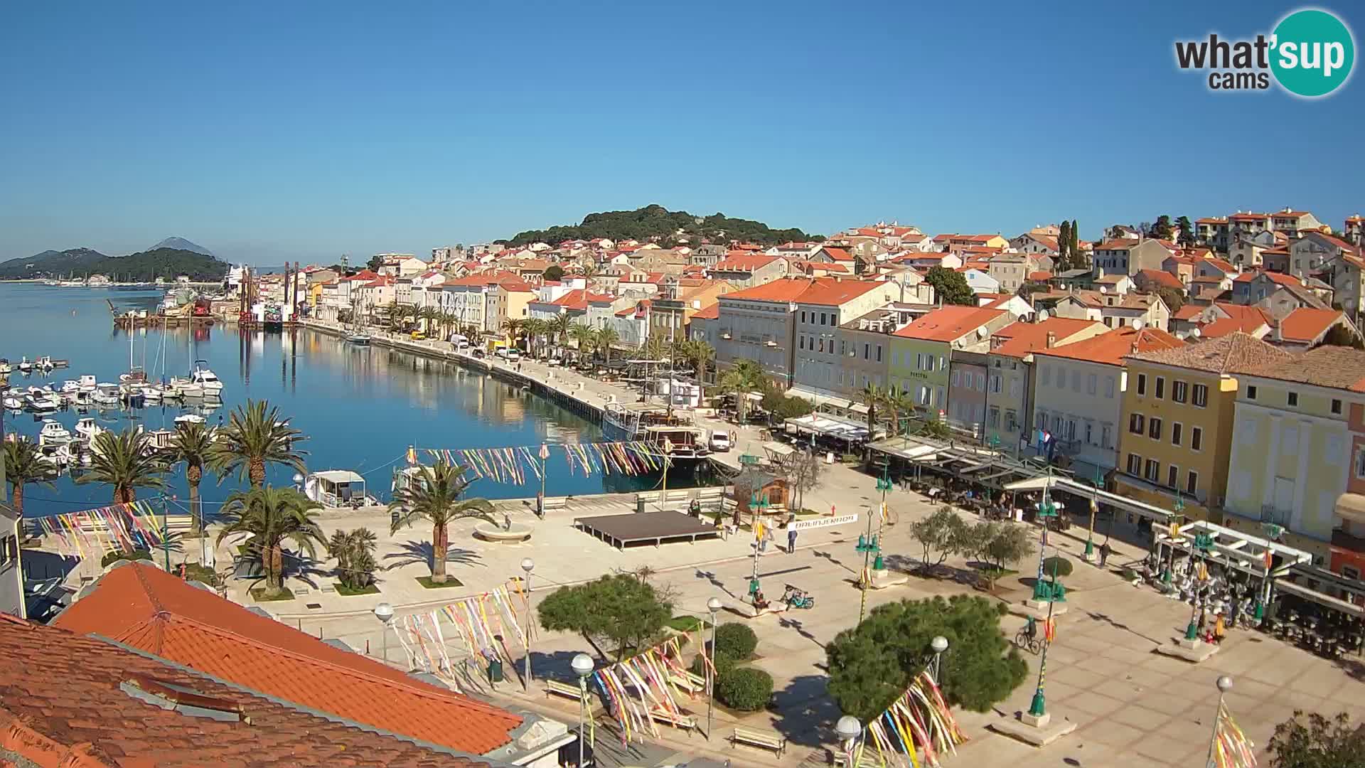 Webcam Mali Lošinj – centrale square