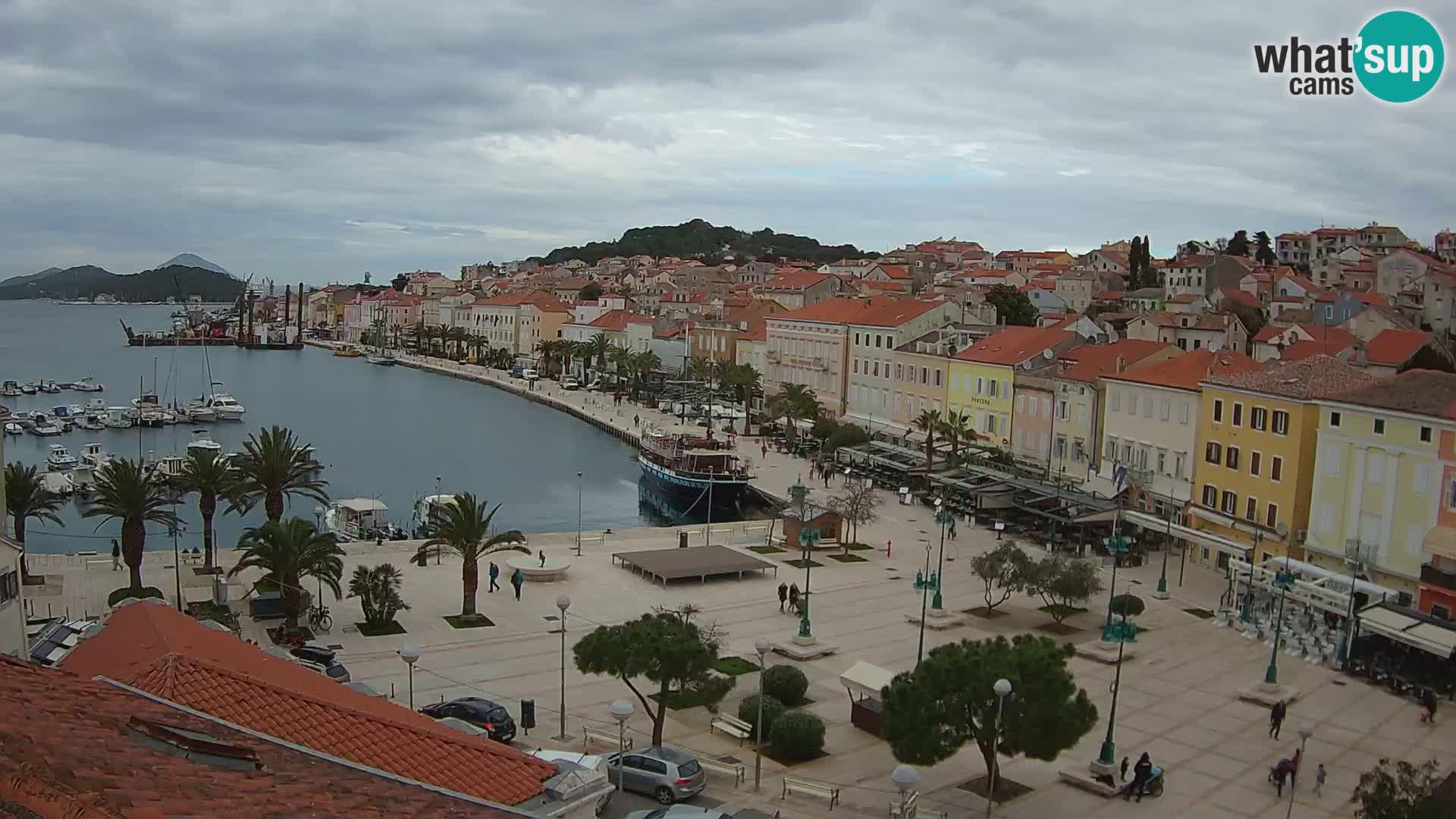 Webcam live Mali Lošinj – Piazza principale