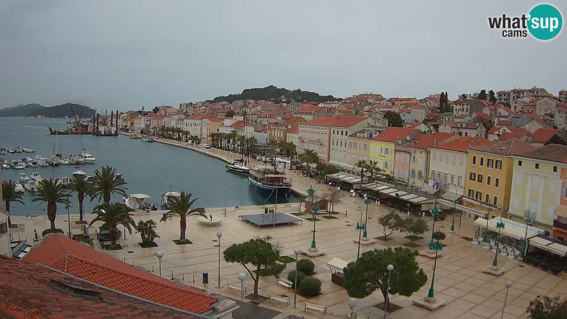 Webcam live Mali Lošinj – Piazza principale