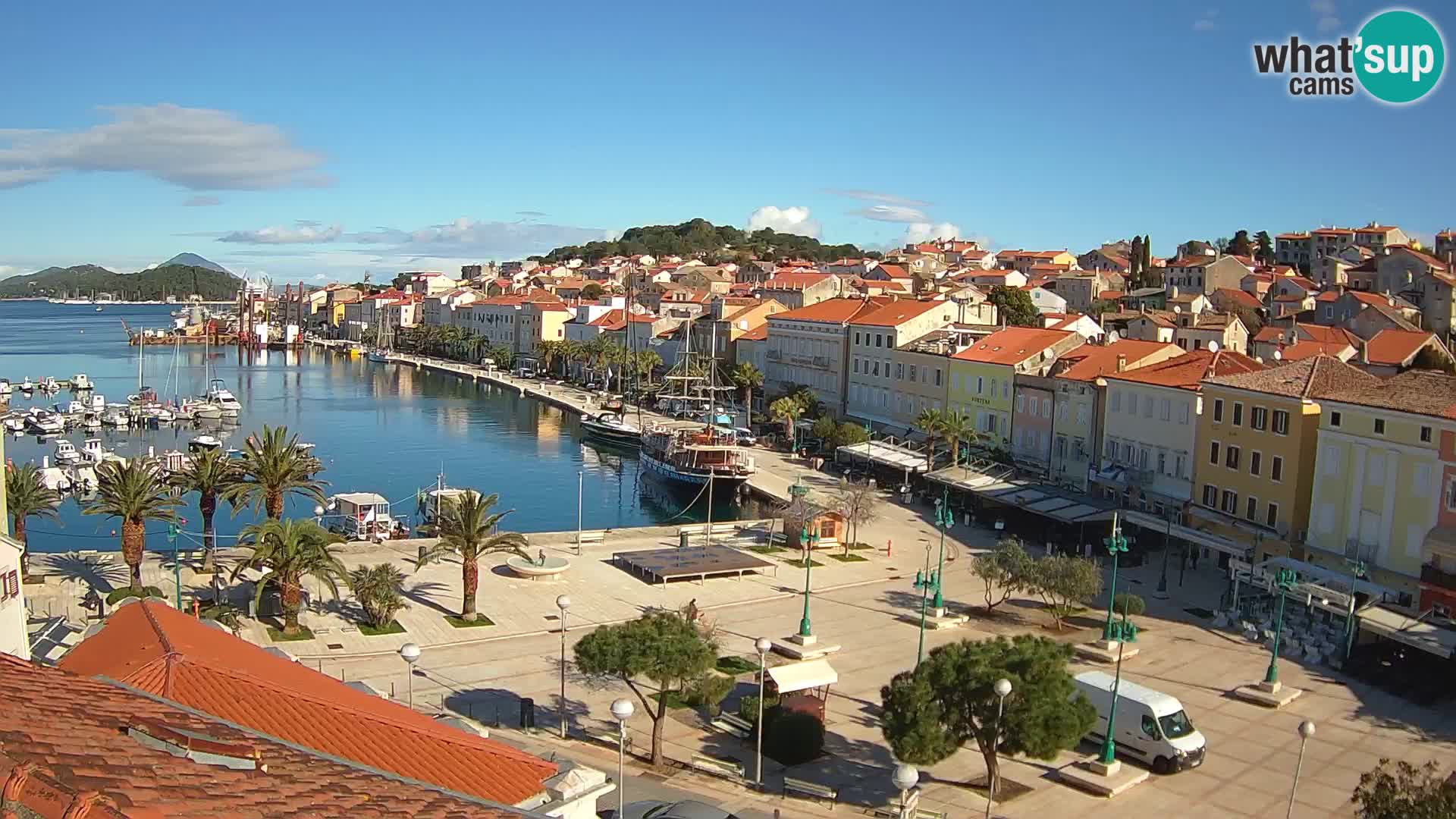 Webkam Mali Lošinj – trg Republike