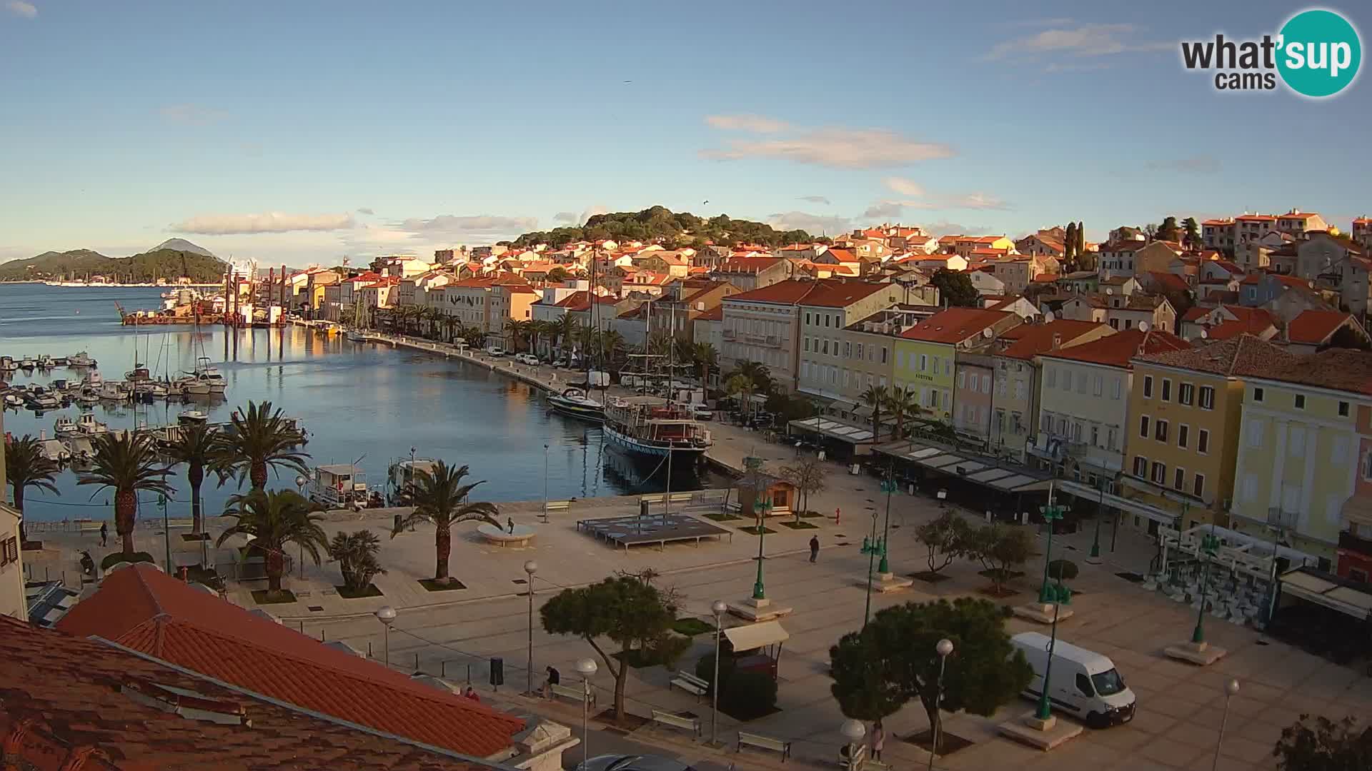 Webcam live Mali Lošinj – Piazza principale