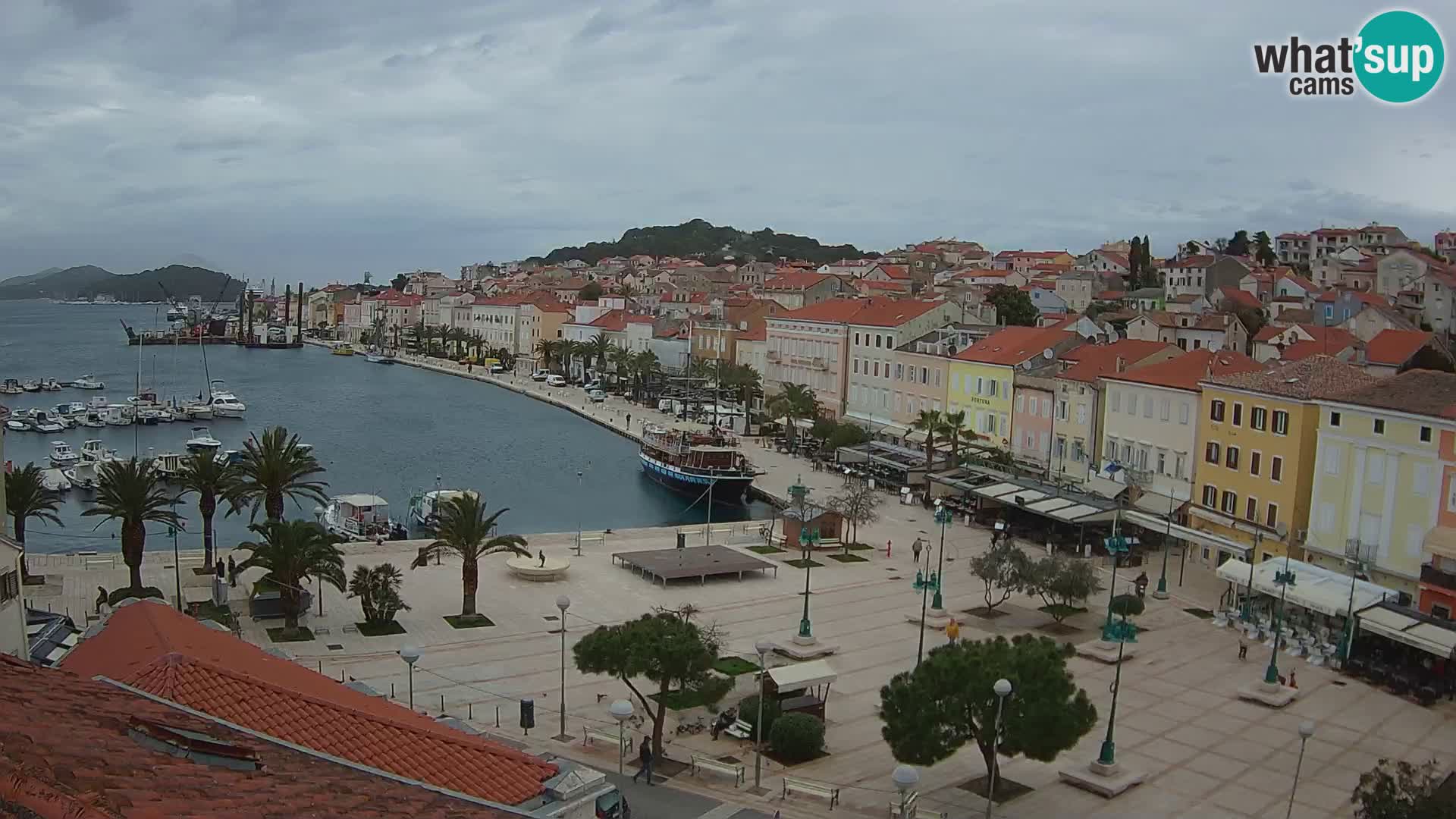 Webcam live Mali Lošinj – Piazza principale