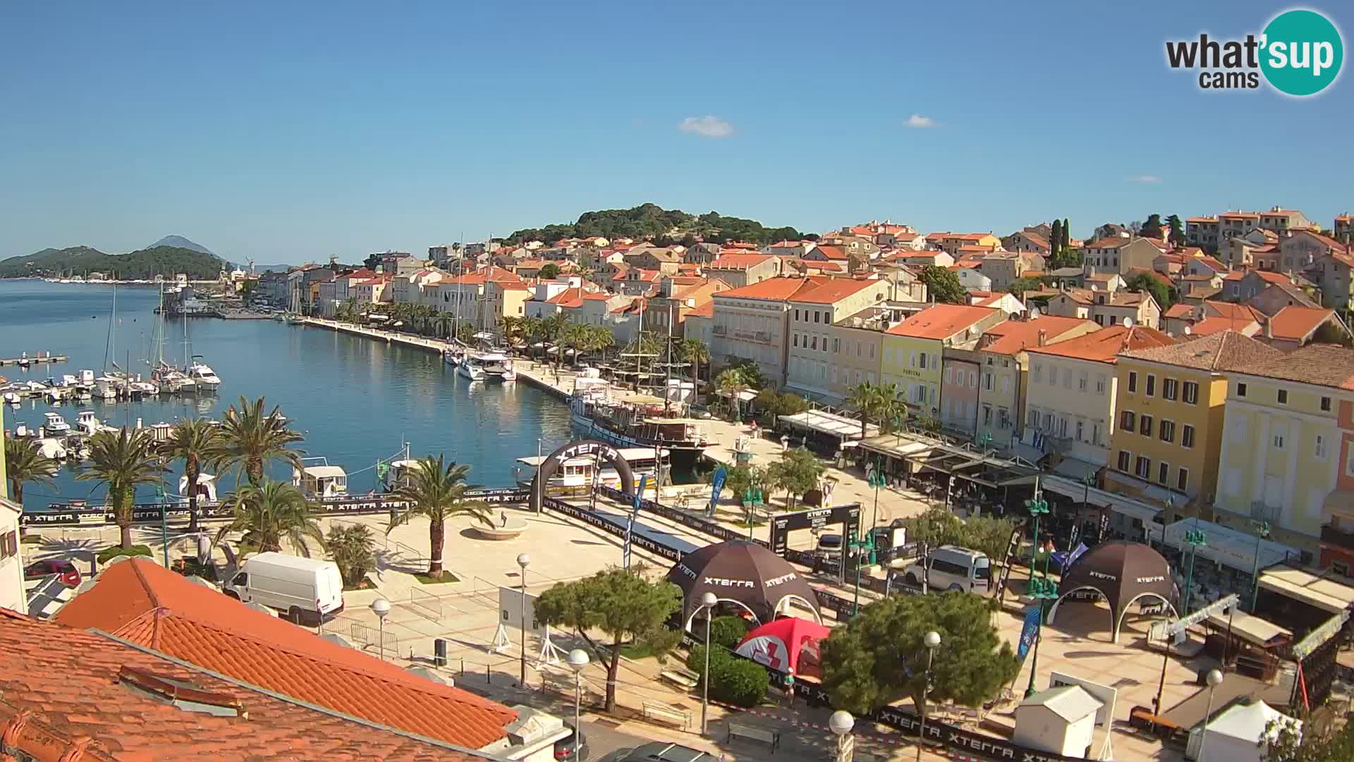 Kamera v živo Mali Lošinj – Glavni trg Republike