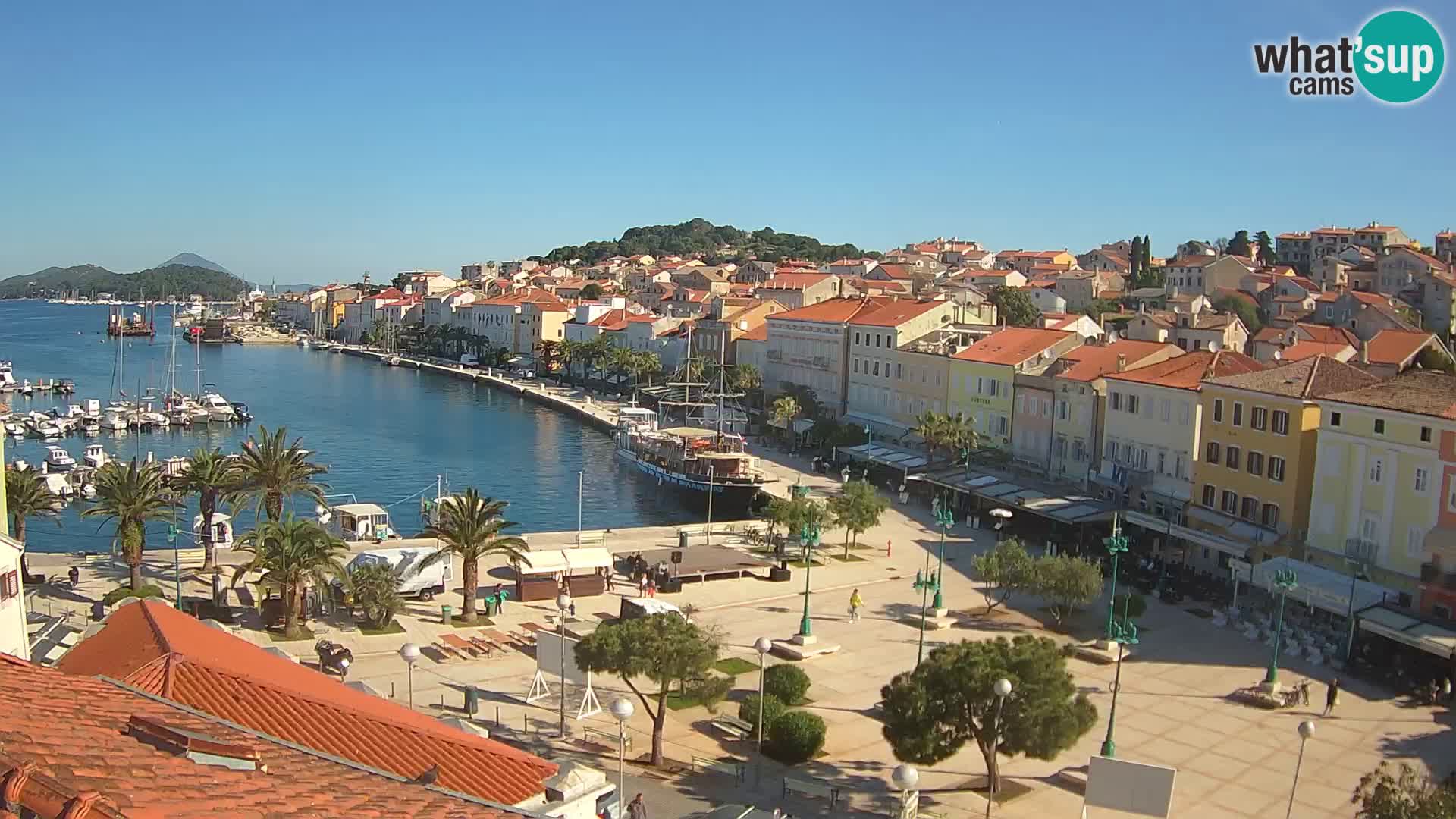 Webcam Mali Lošinj – centrale square