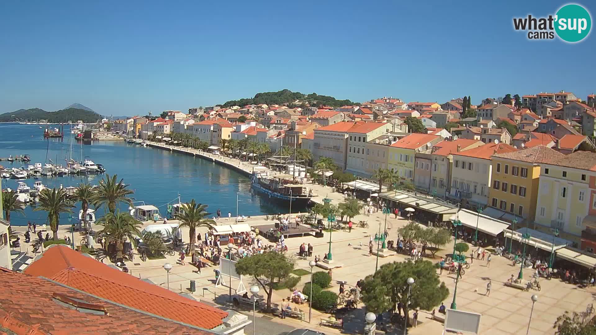 Webkam Mali Lošinj – trg Republike