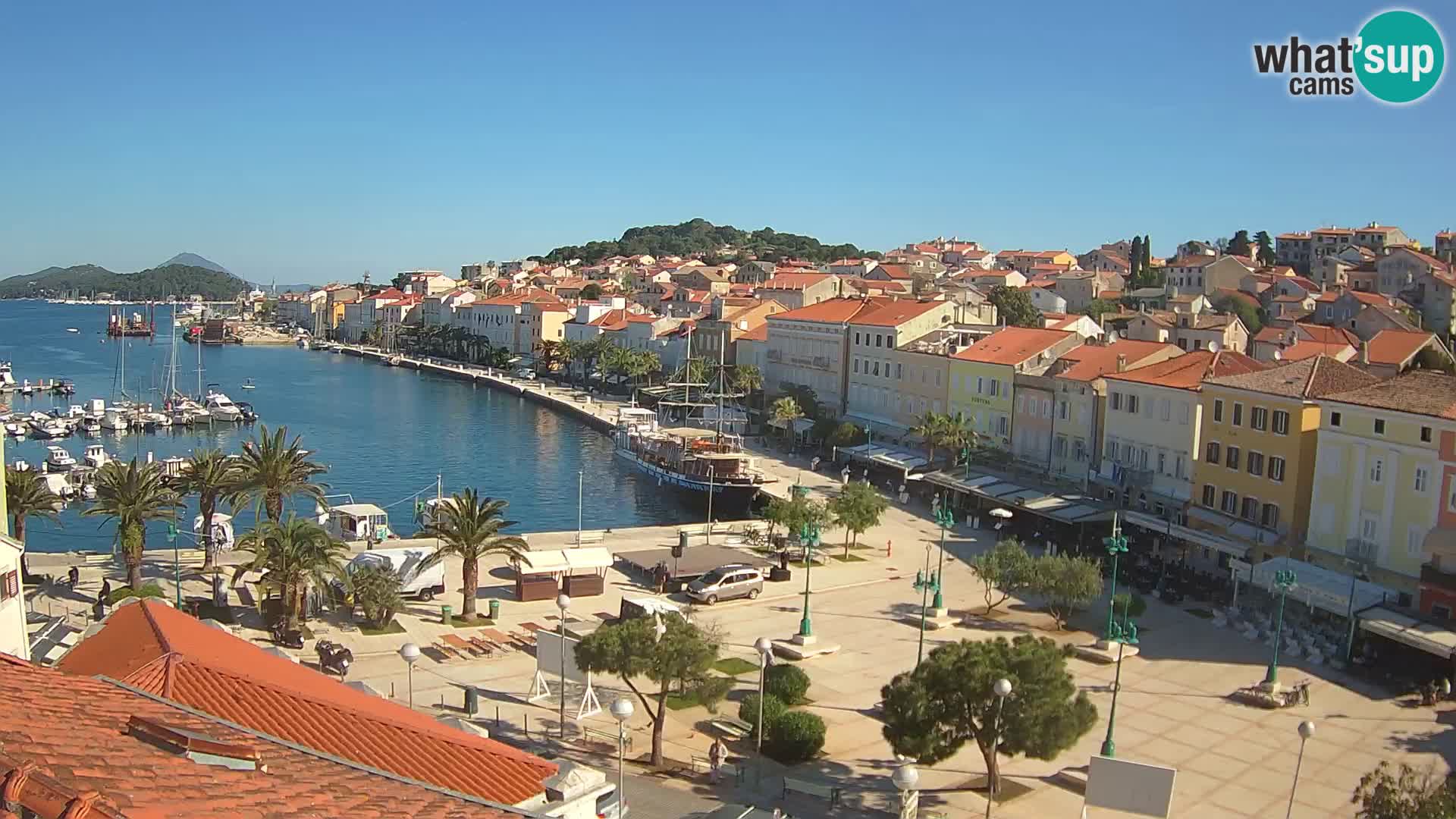 Spletna kamera Mali Lošinj – Glavni trg