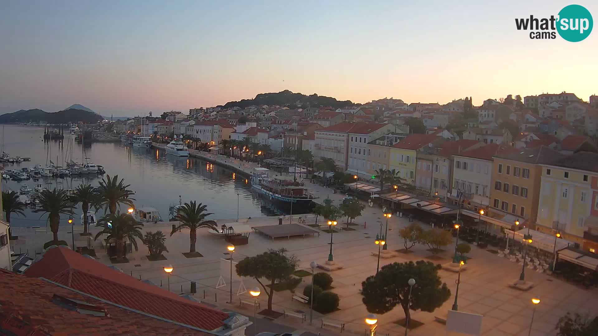 Webcam live Mali Lošinj – Piazza principale