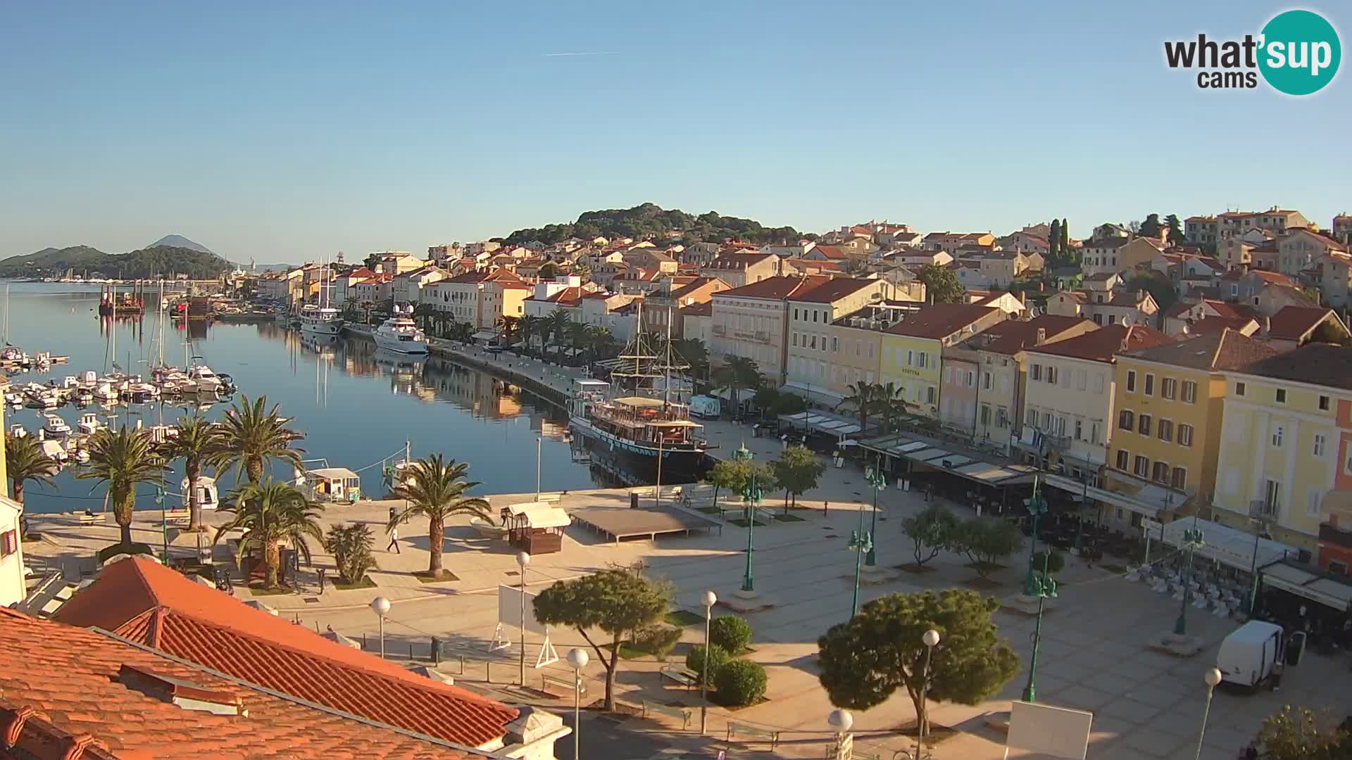 Webcam Mali Lošinj – plaza principal