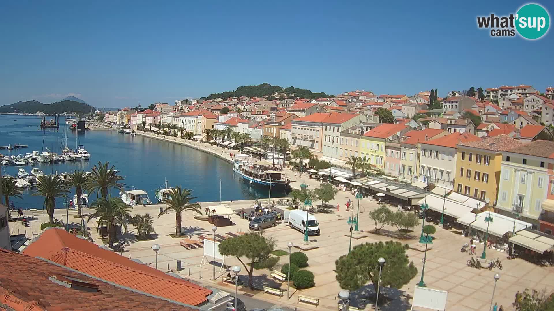 Kamera v živo Mali Lošinj – Glavni trg Republike