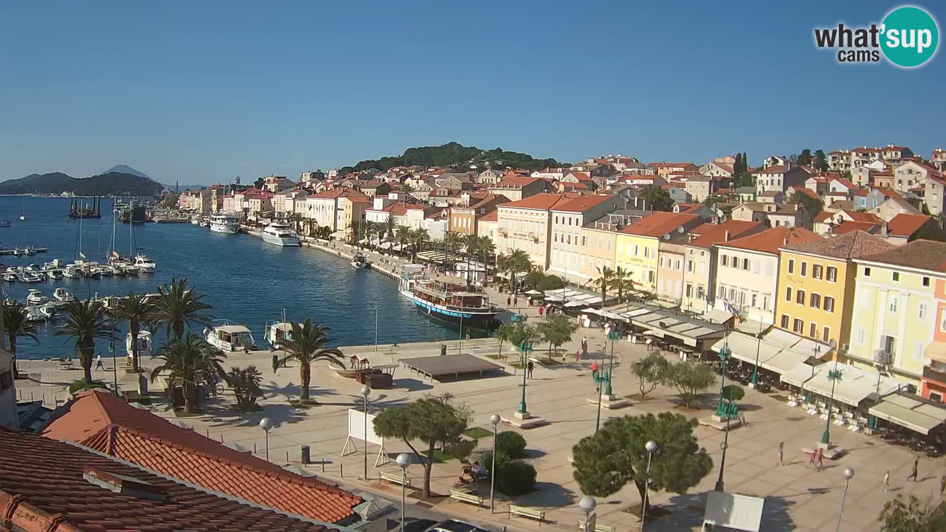Spletna kamera Mali Lošinj – Glavni trg