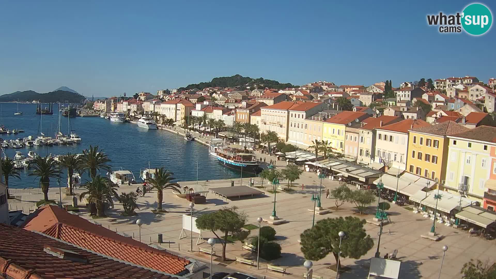 Kamera v živo Mali Lošinj – Glavni trg Republike