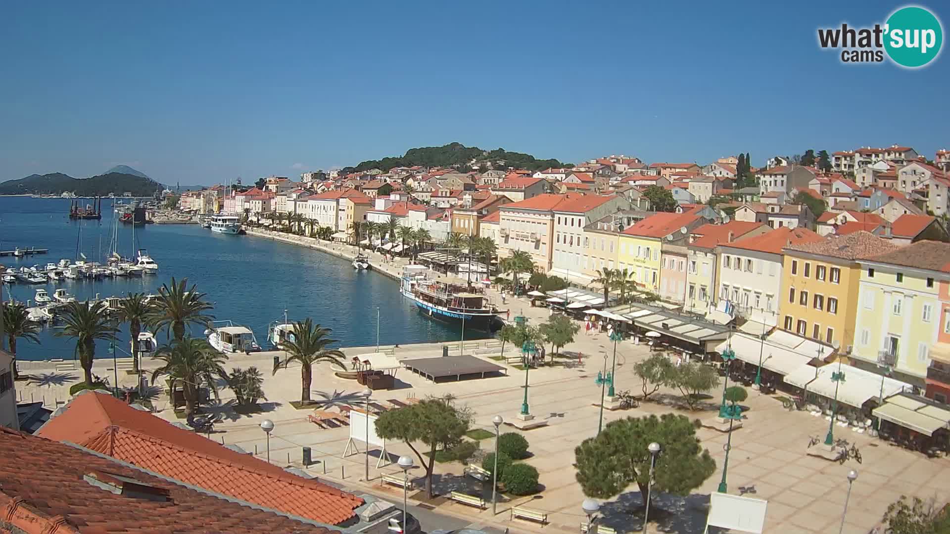 Webcam live Mali Lošinj – Piazza principale