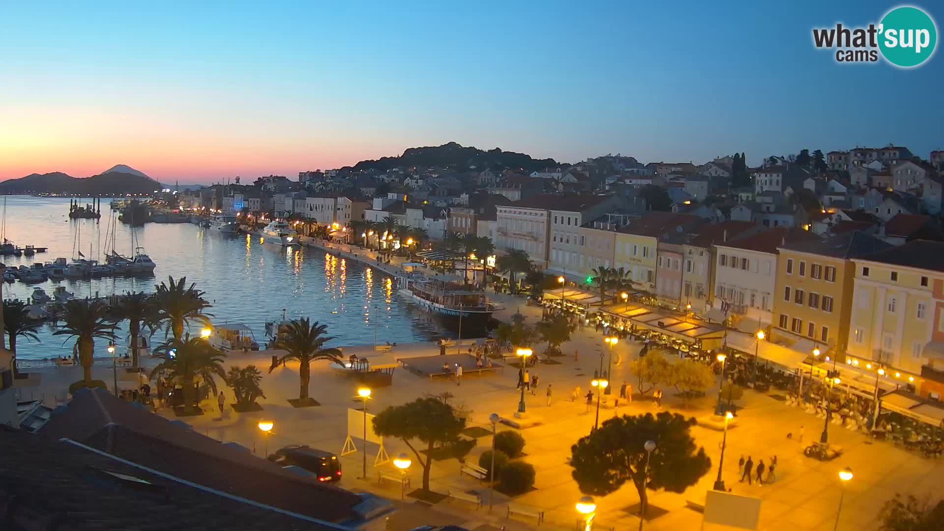 Webcam live Mali Lošinj – Piazza principale