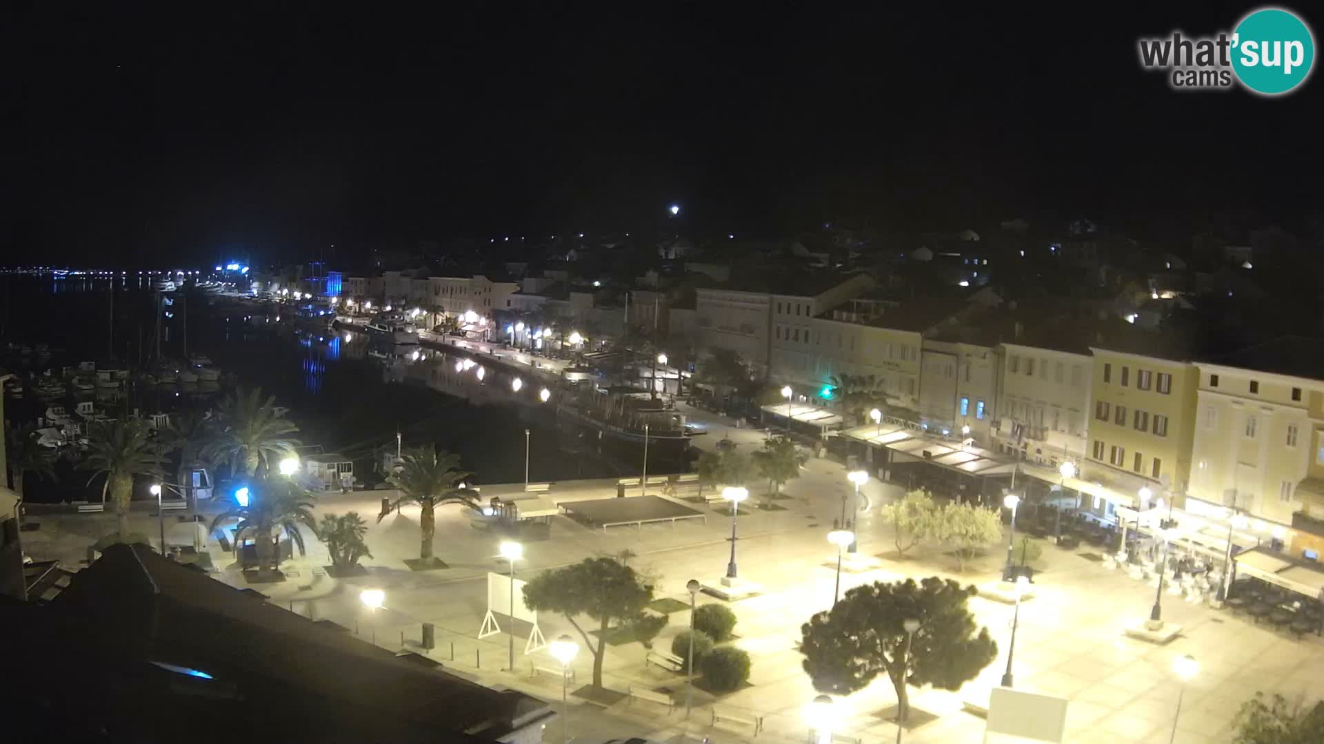 Webcam live Lussinpiccolo – Piazza principale