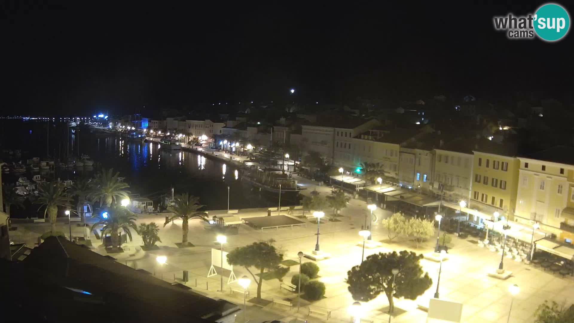 Webcam live Lussinpiccolo – Piazza principale