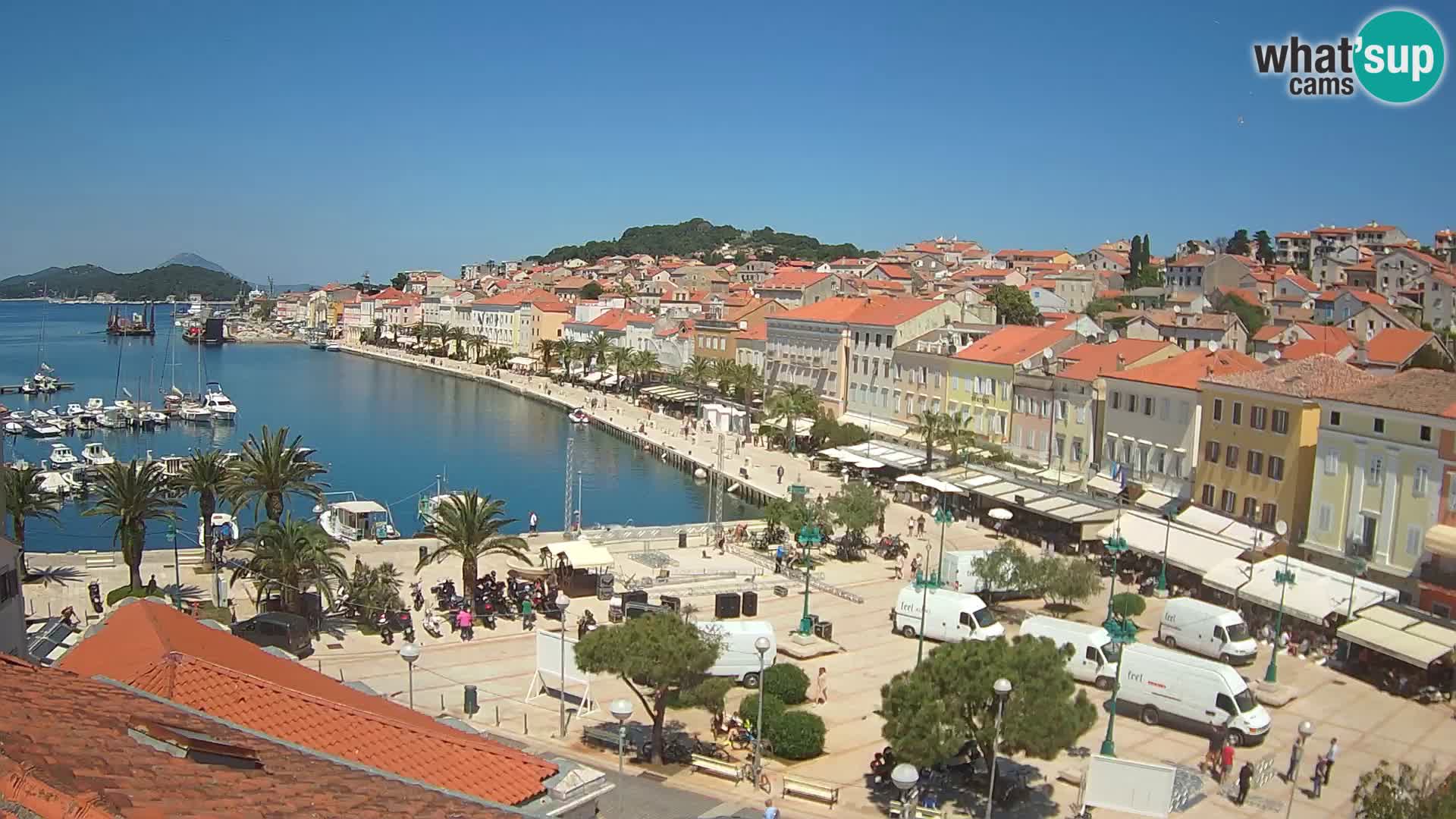 Webcam Mali Lošinj – centrale square