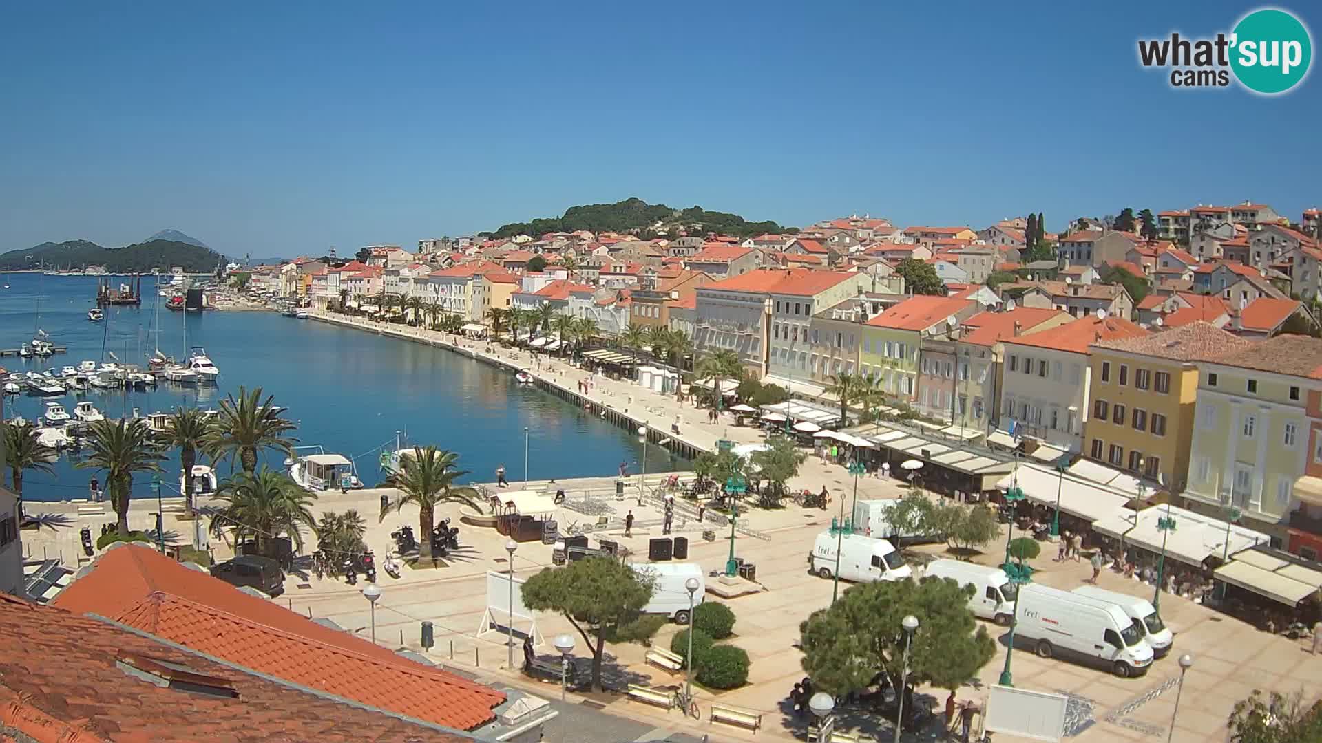 Kamera v živo Mali Lošinj – Glavni trg Republike