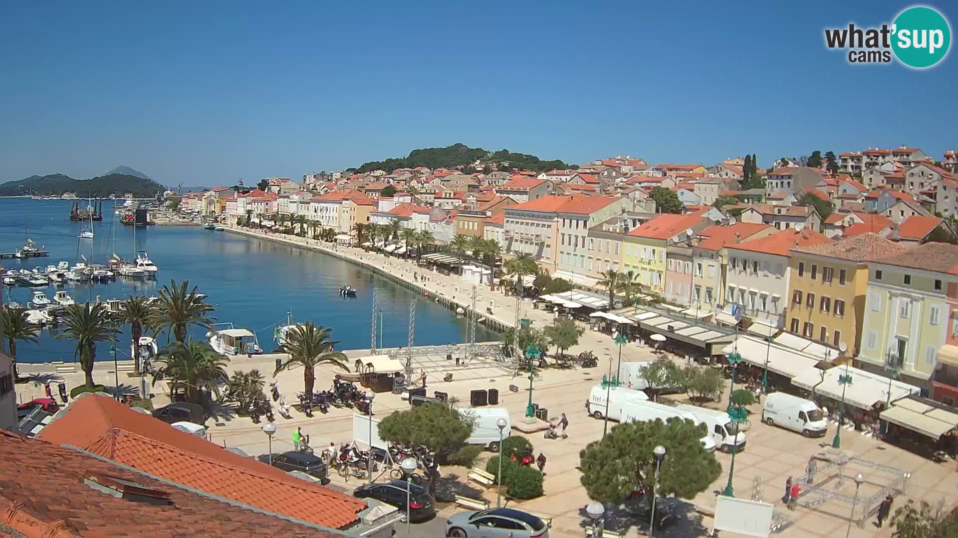 Webkam Mali Lošinj – Glavni trg