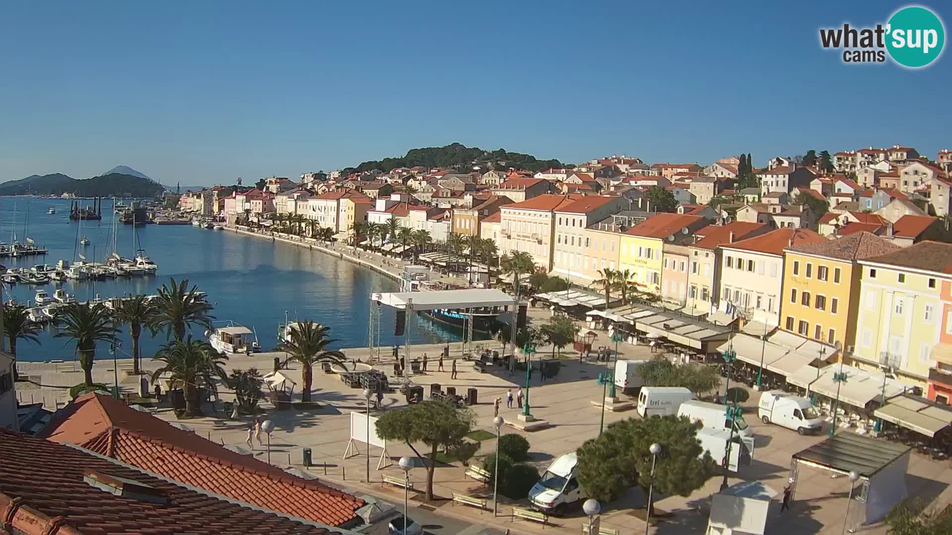 Spletna kamera Mali Lošinj – Glavni trg